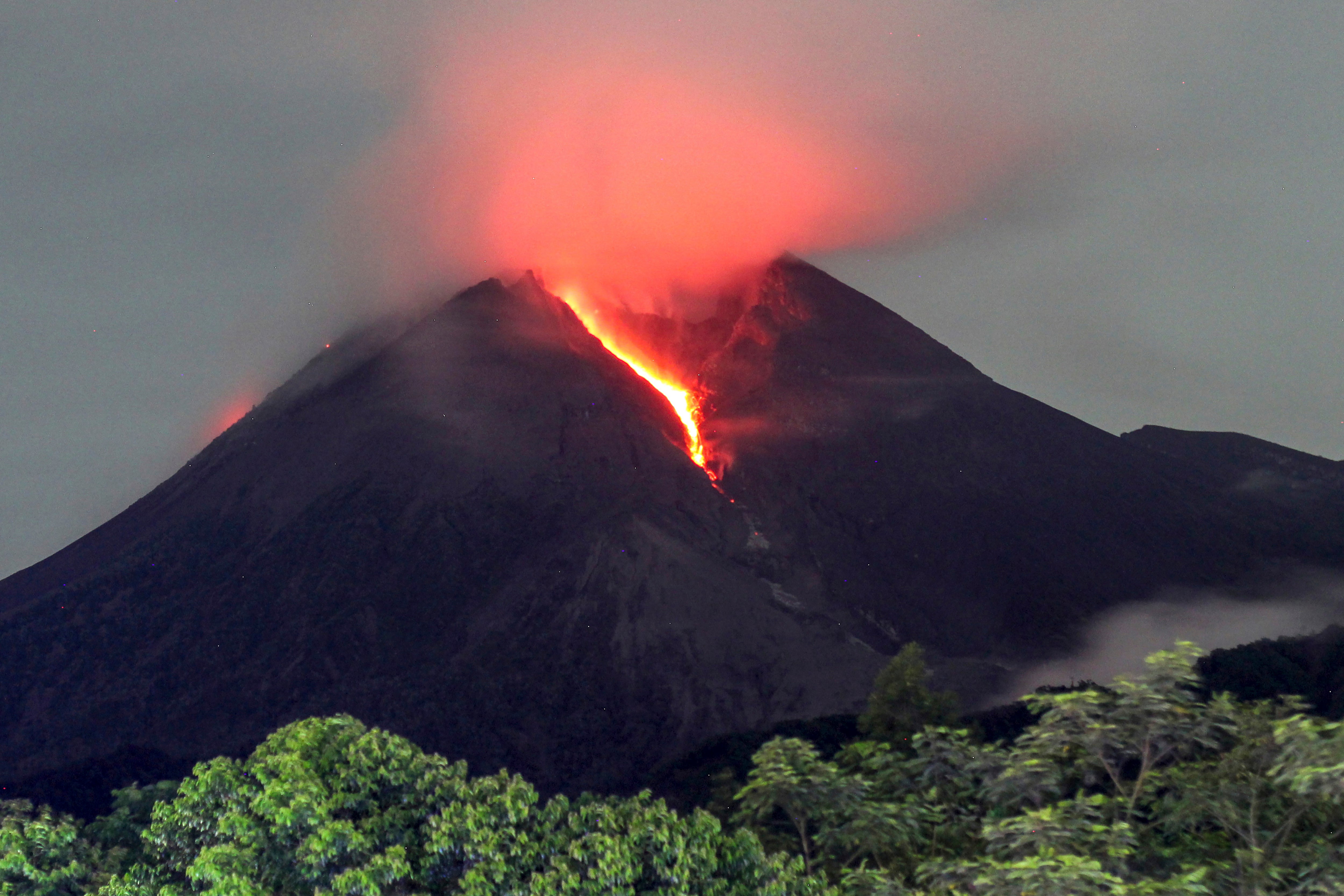 Indonesia Volcano Eruption