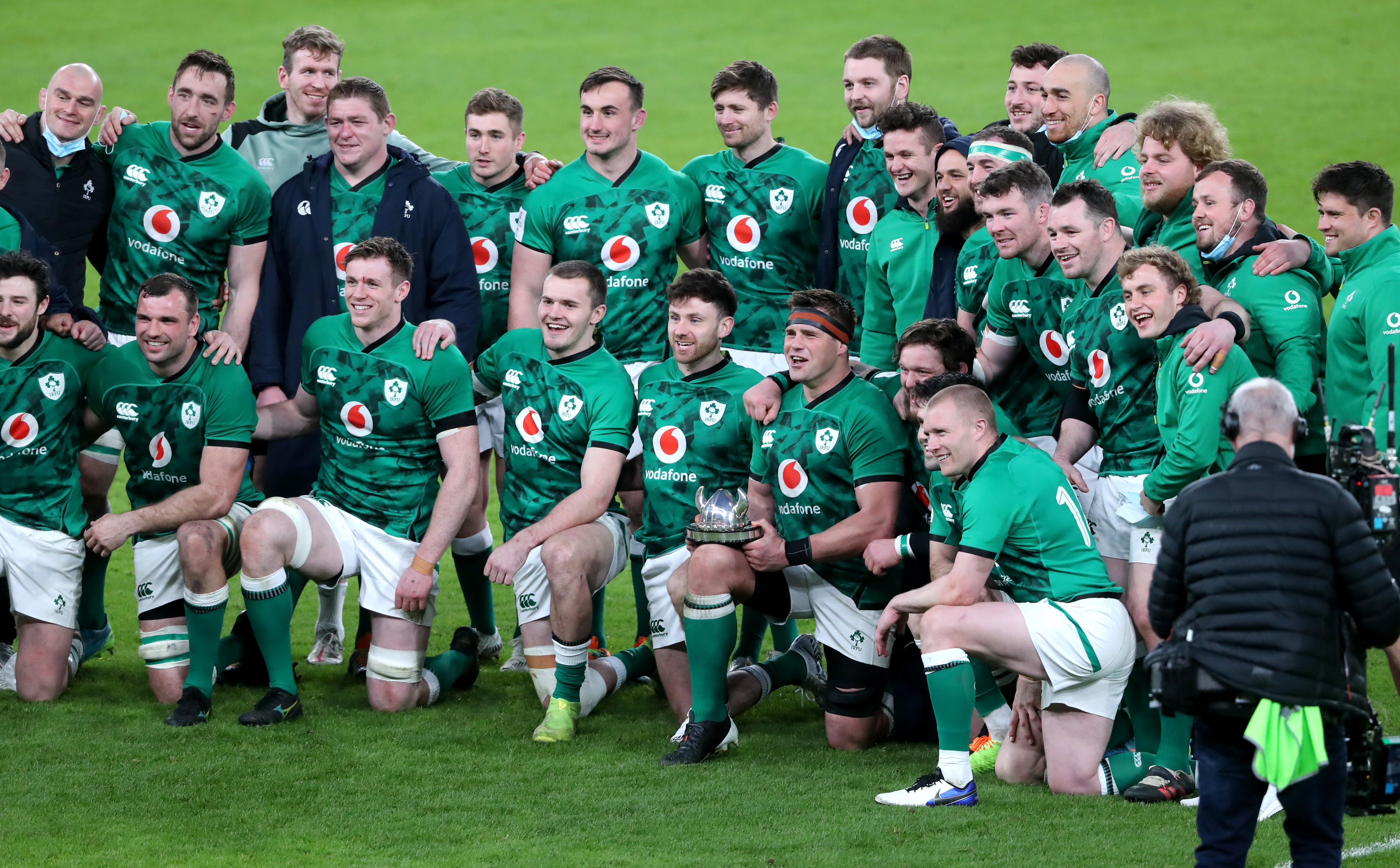 Ireland defeated England in Dublin on the final weekend of the 2021 Six Nations (Niall Carson/PA)