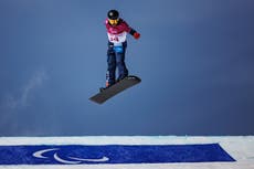 Ollie Hill claims historic bronze medal for GB in Paralympic snowboarding