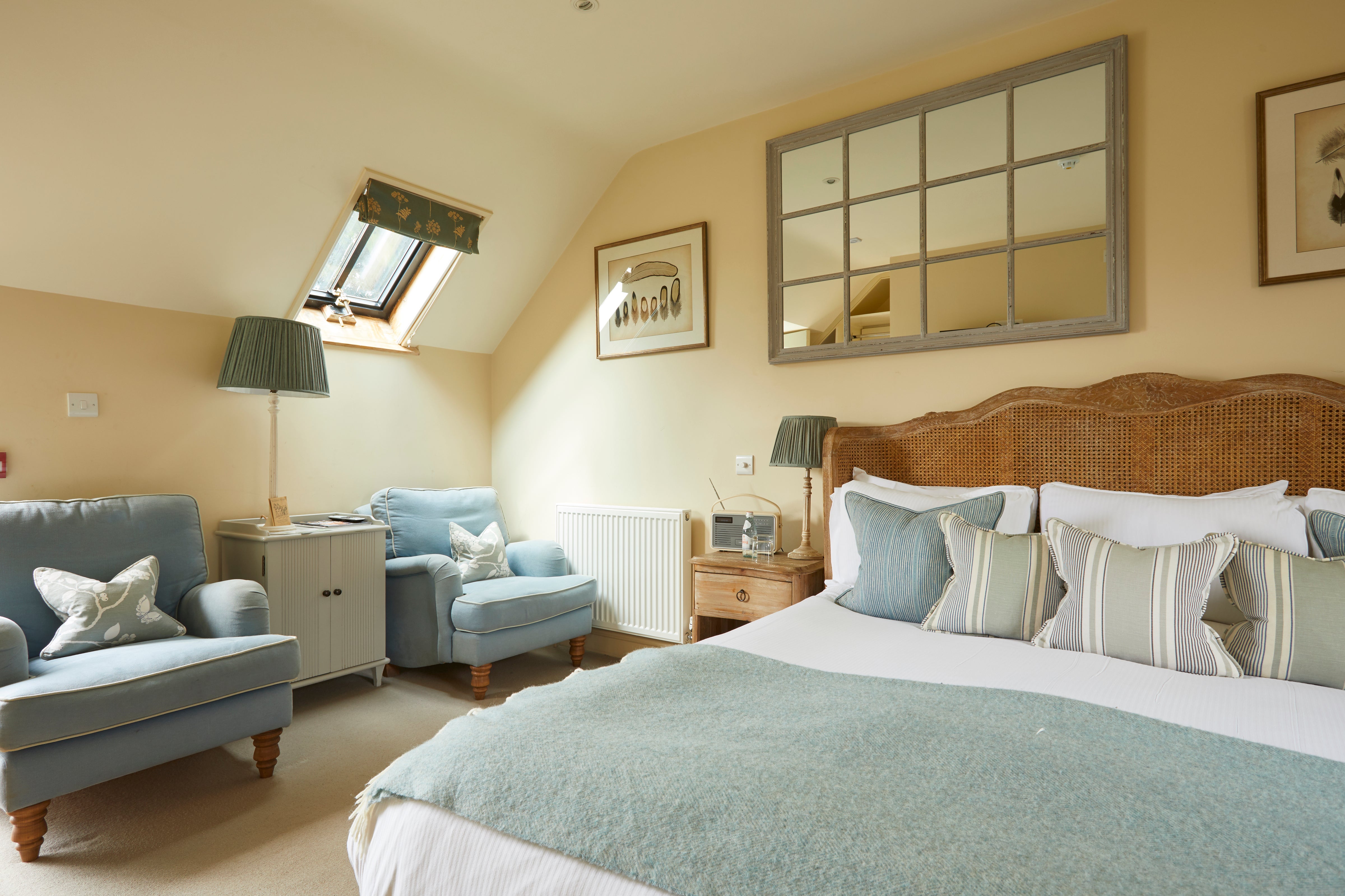 A room at The Kingham Plough, Kingham, Oxfordshire