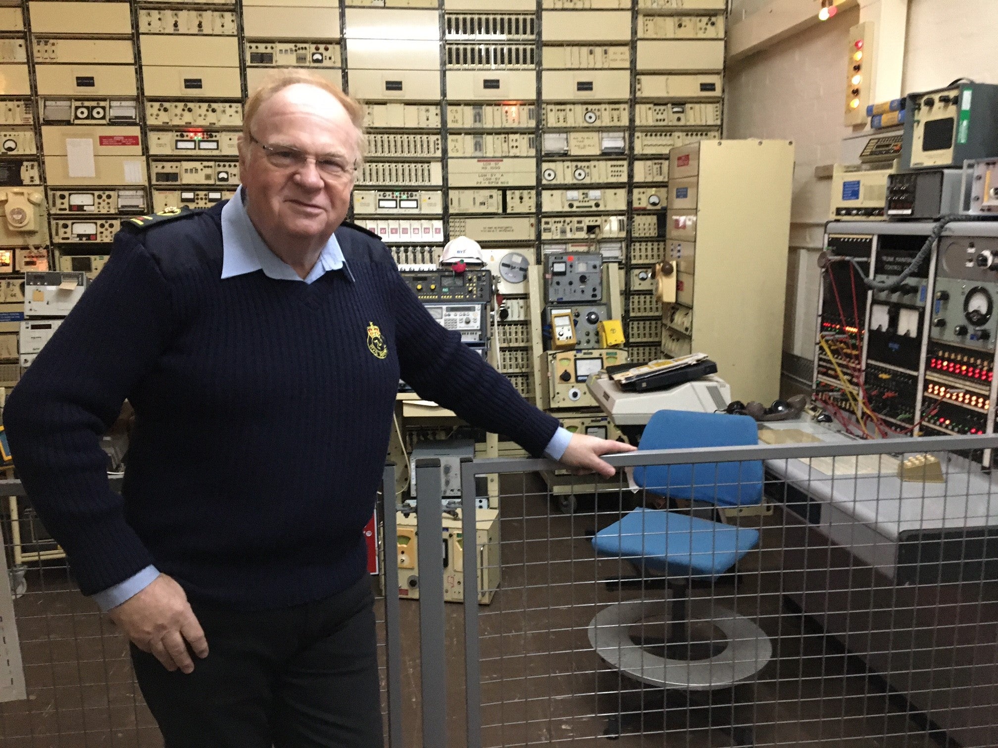 Rod Siebert at Hack Green Secret Nuclear Bunker