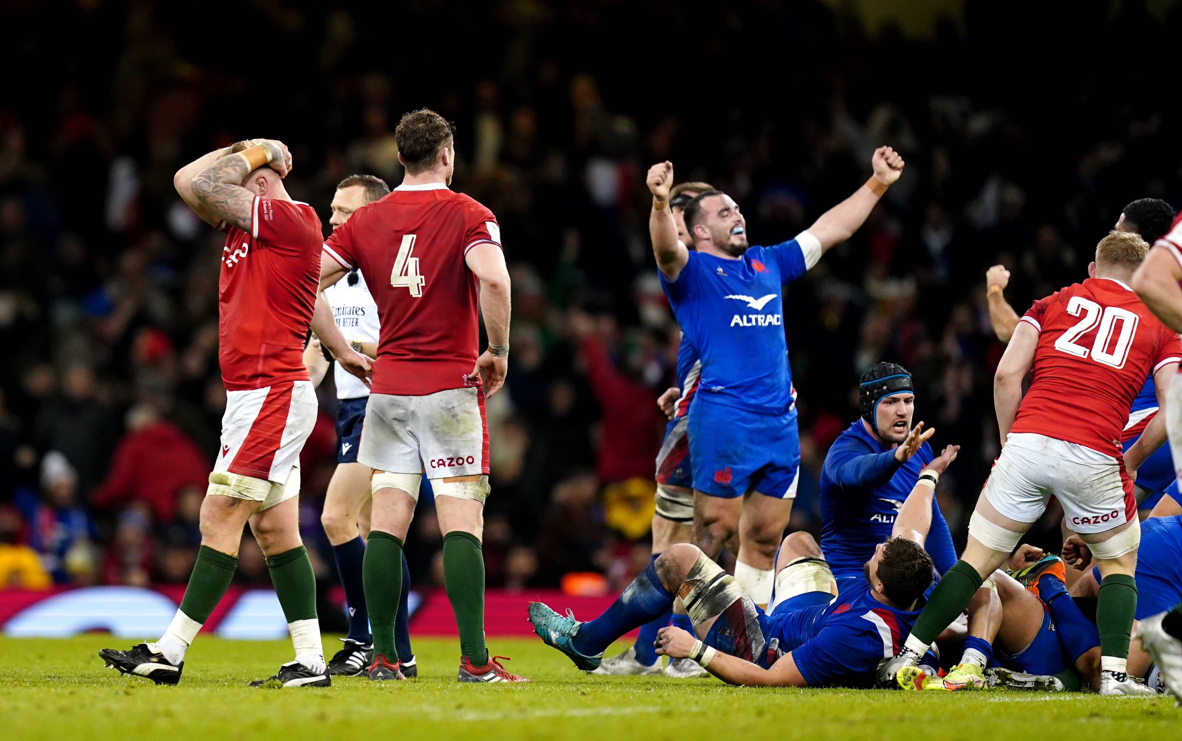 France are one win away from winning the Grand Slam (David Davies/PA)