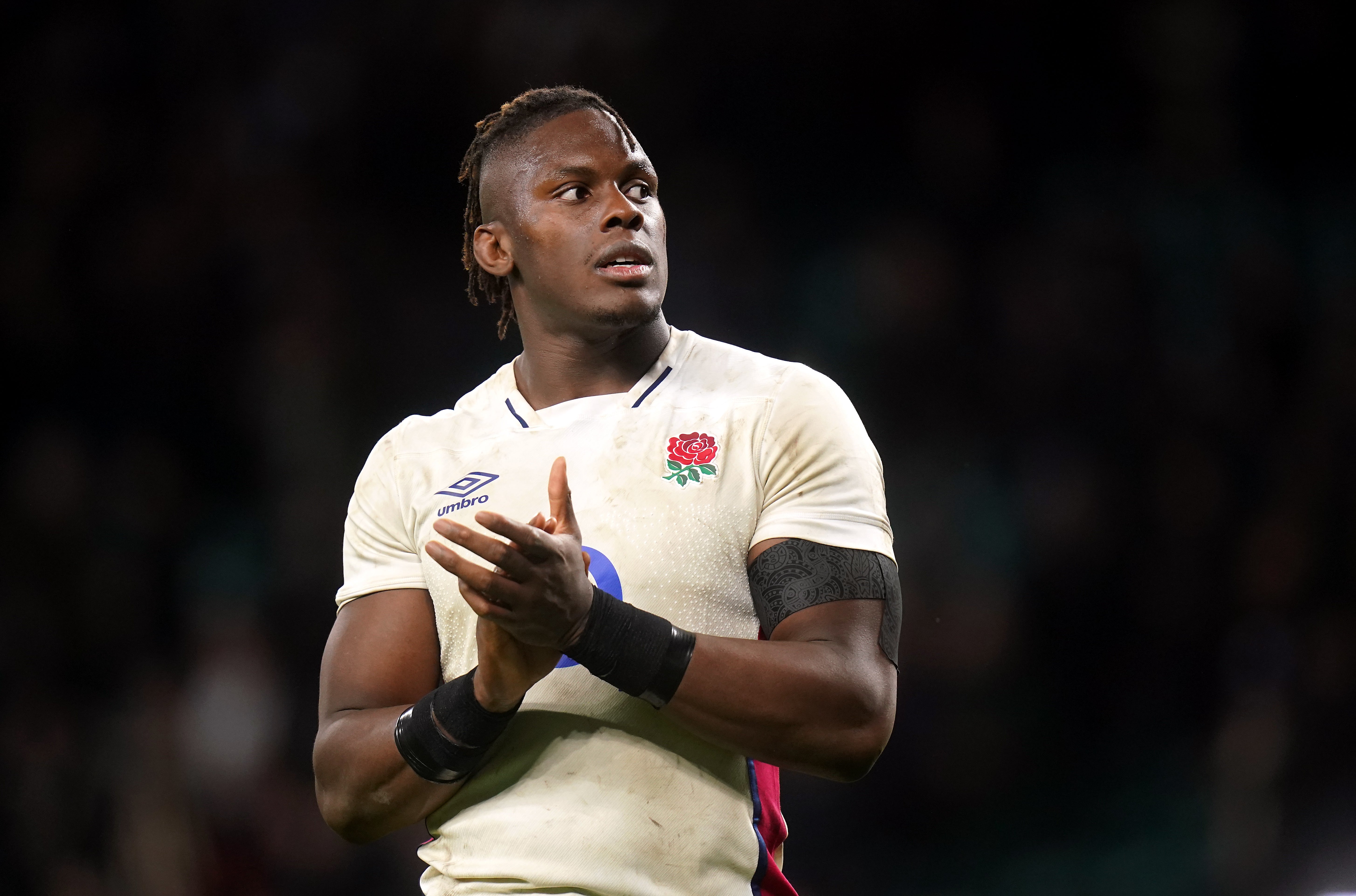 Maro Itoje has emerged as a doubt against Ireland because of illness (Adam Davy/PA)