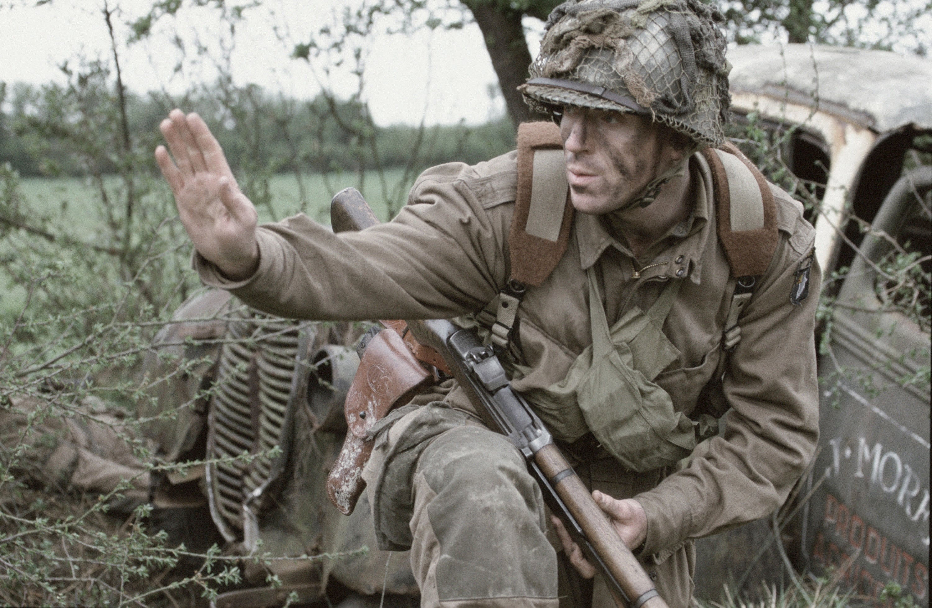 Damian Lewis in ‘Band of Brothers’