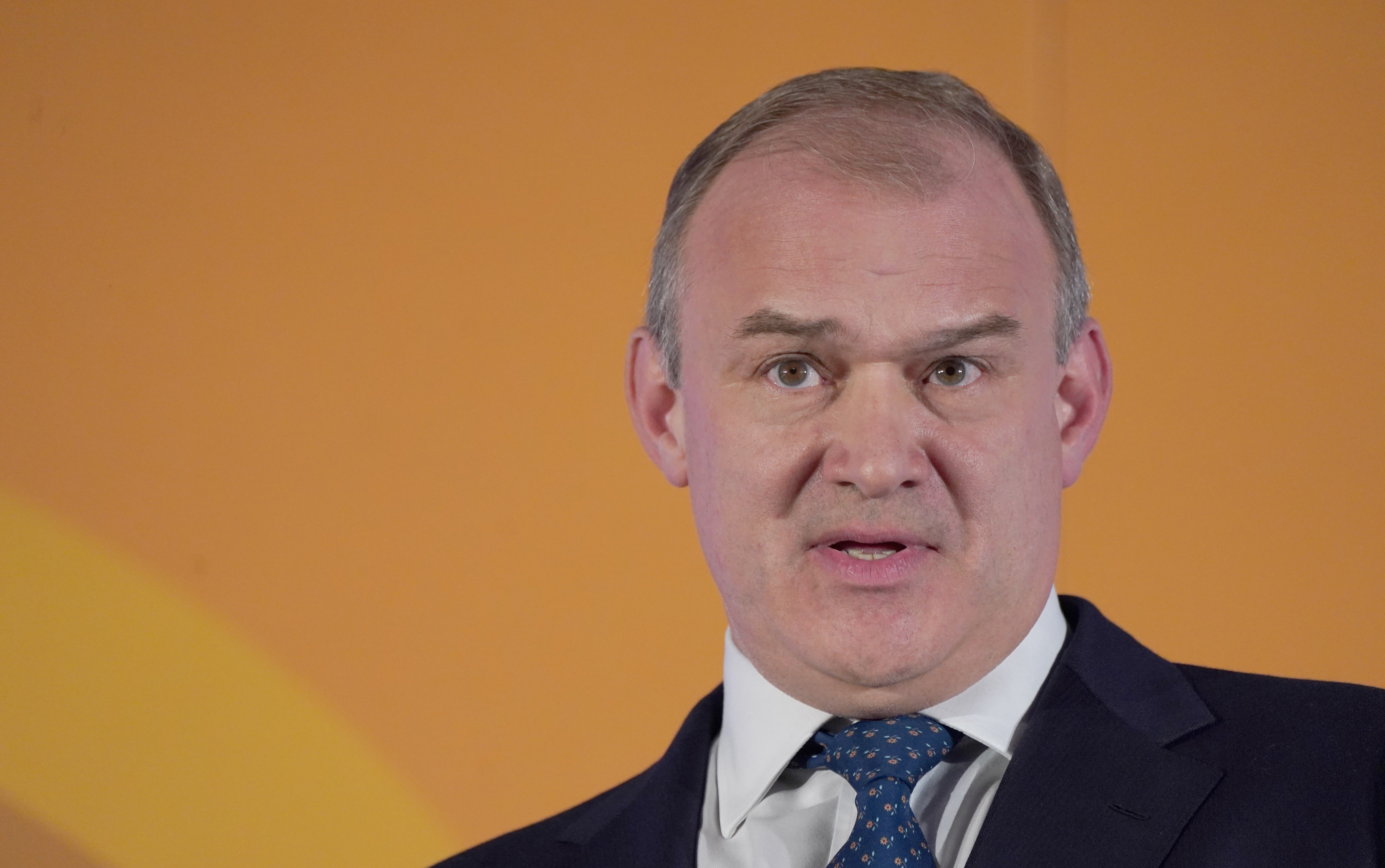 Liberal Democrat leader Sir Ed Davey (Ian West/PA)