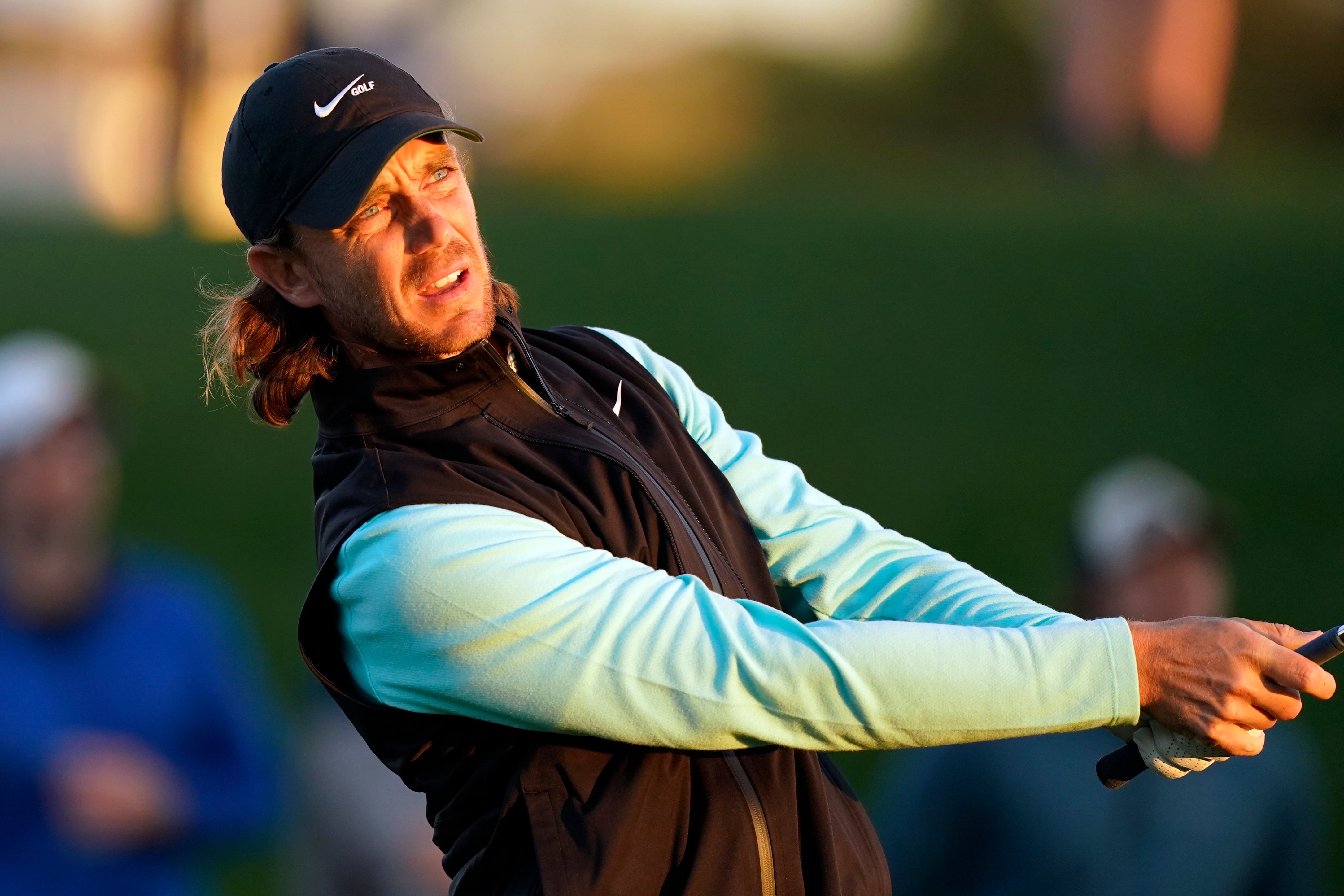 Tommy Fleetwood was one of the players unable to complete their second rounds at Sawgrass (Gerald Herbert/AP)