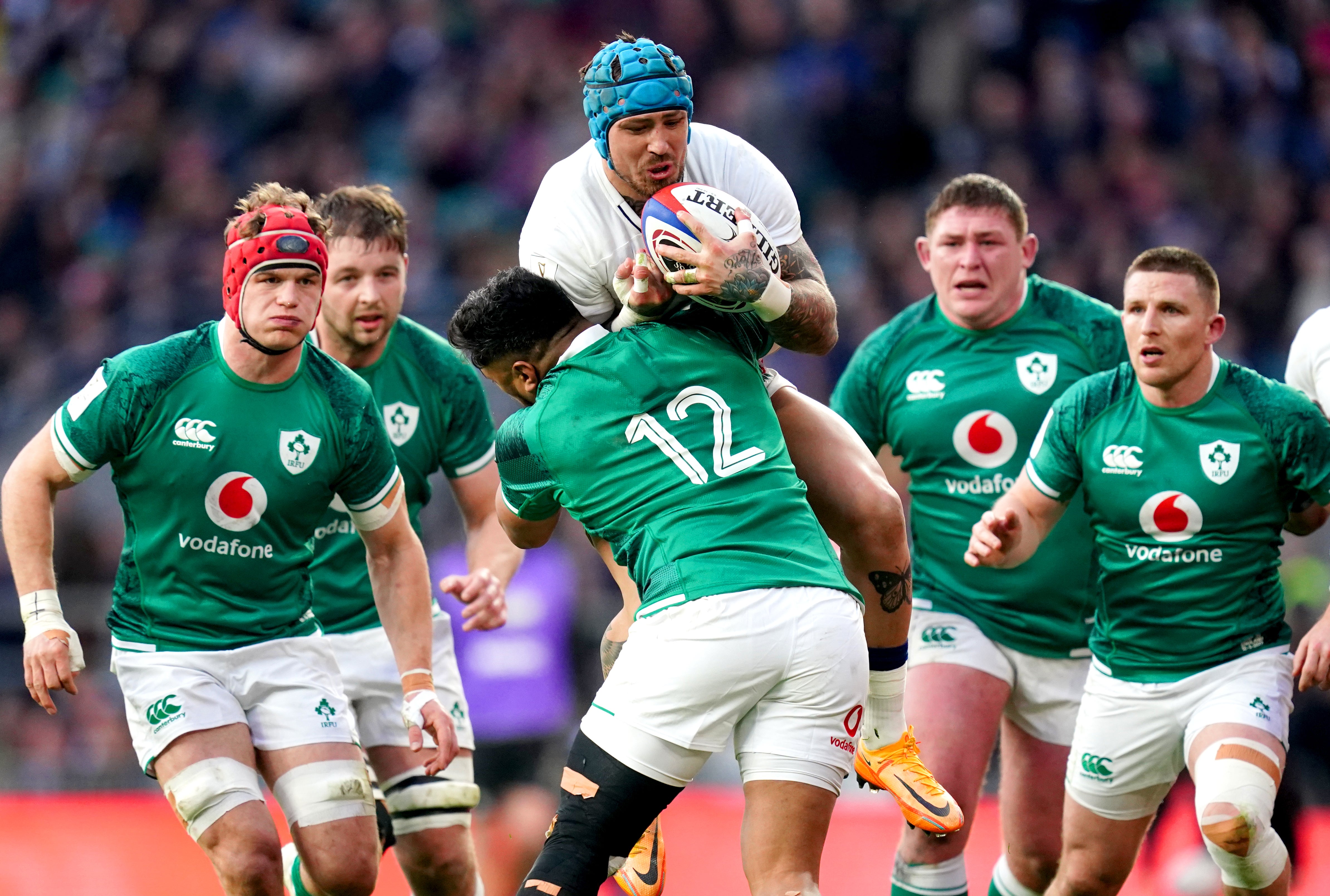 Jack Nowell was magnificent for England against Ireland (David Davies/PA)