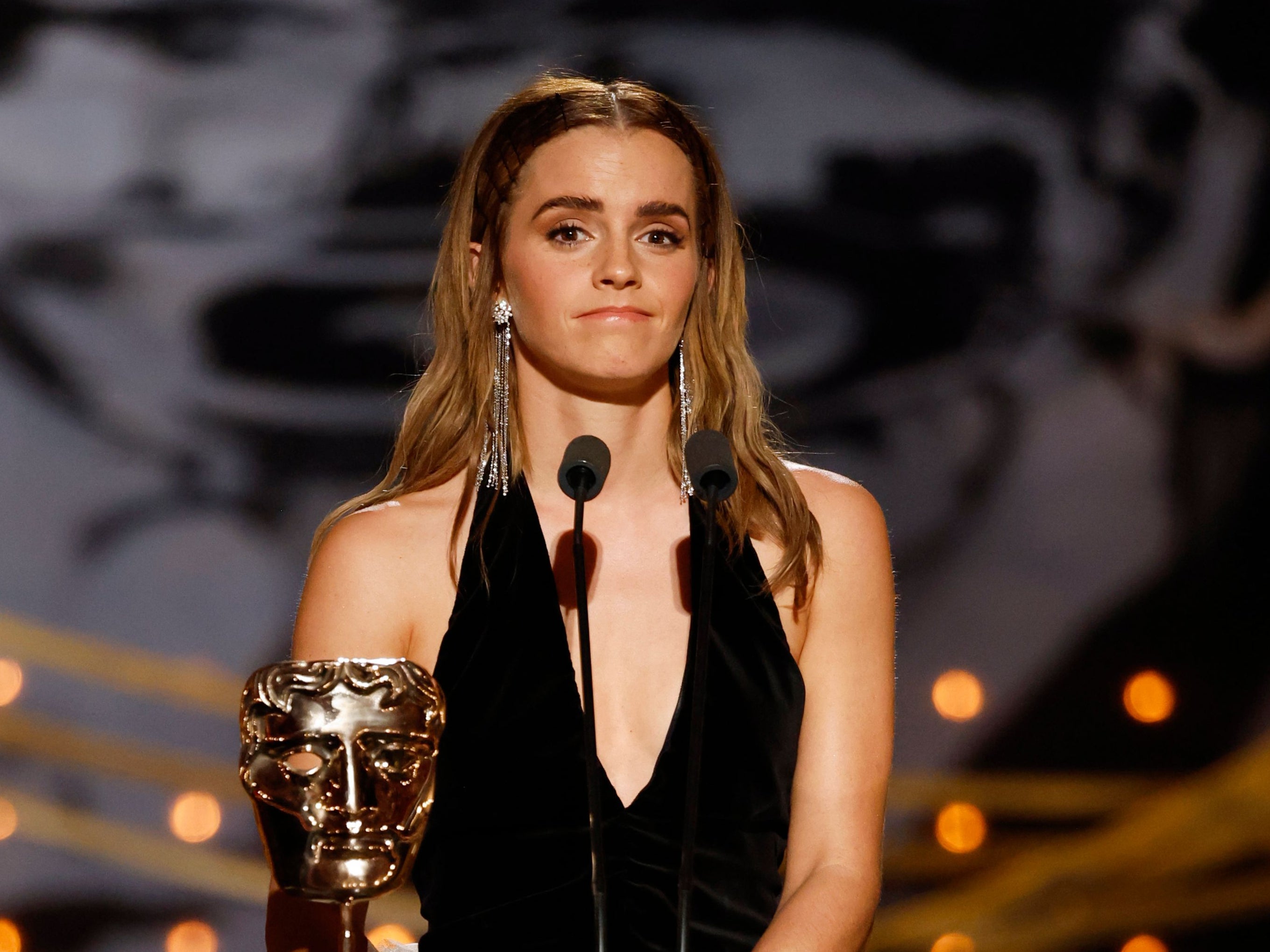 Emma Watson at the Baftas