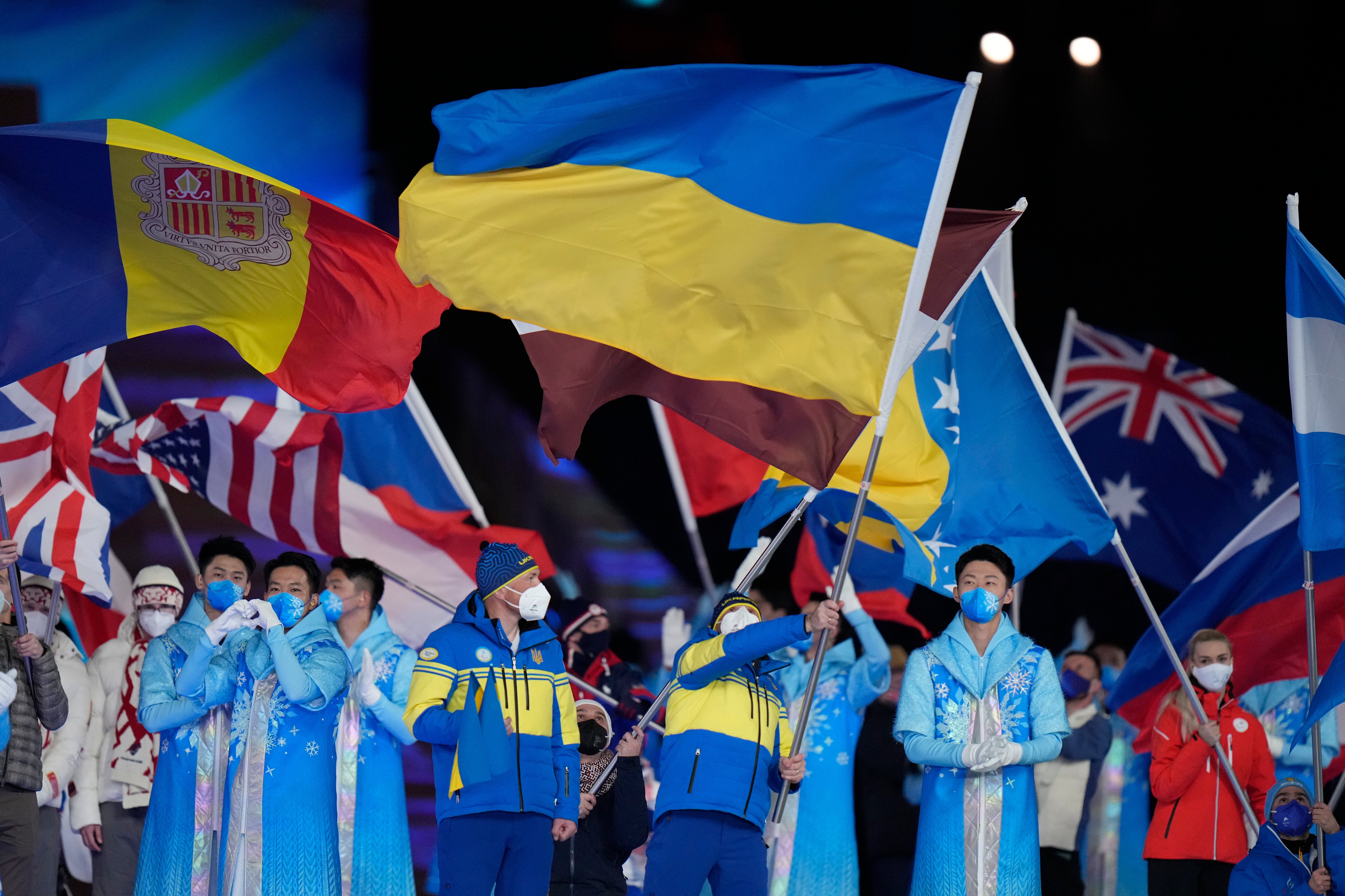 Ukraine has vowed to boycott the opening ceremony