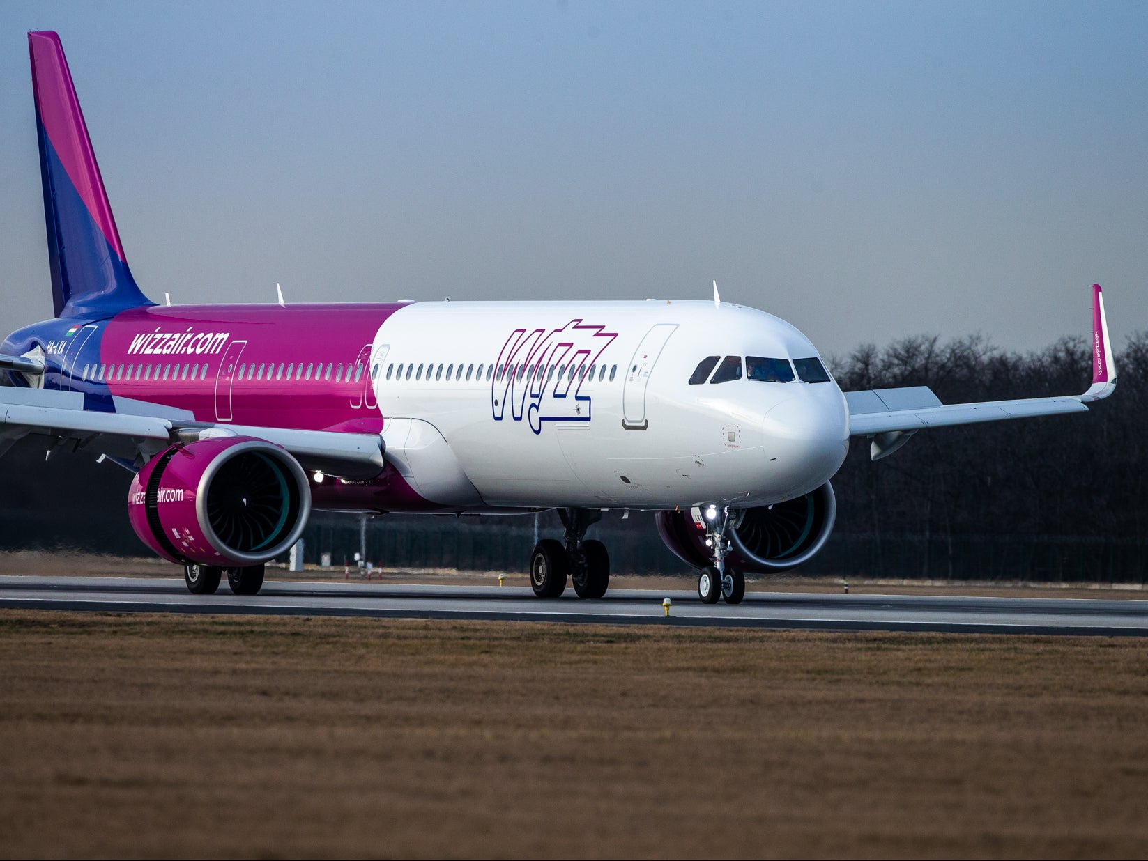 Long haul: the new Airbus A321neo being flown by Wizz Air