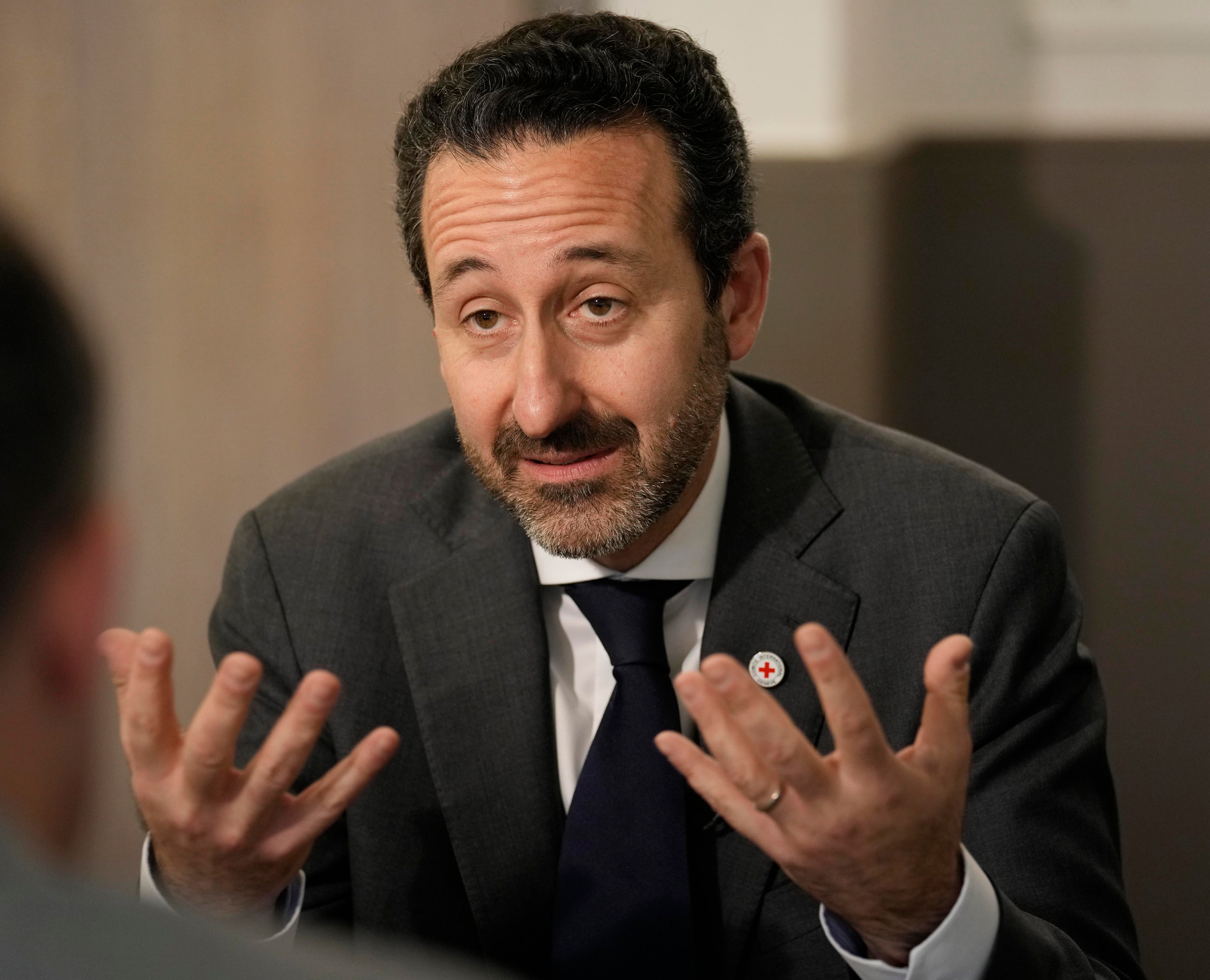 AP Interview Ukraine Red Cross