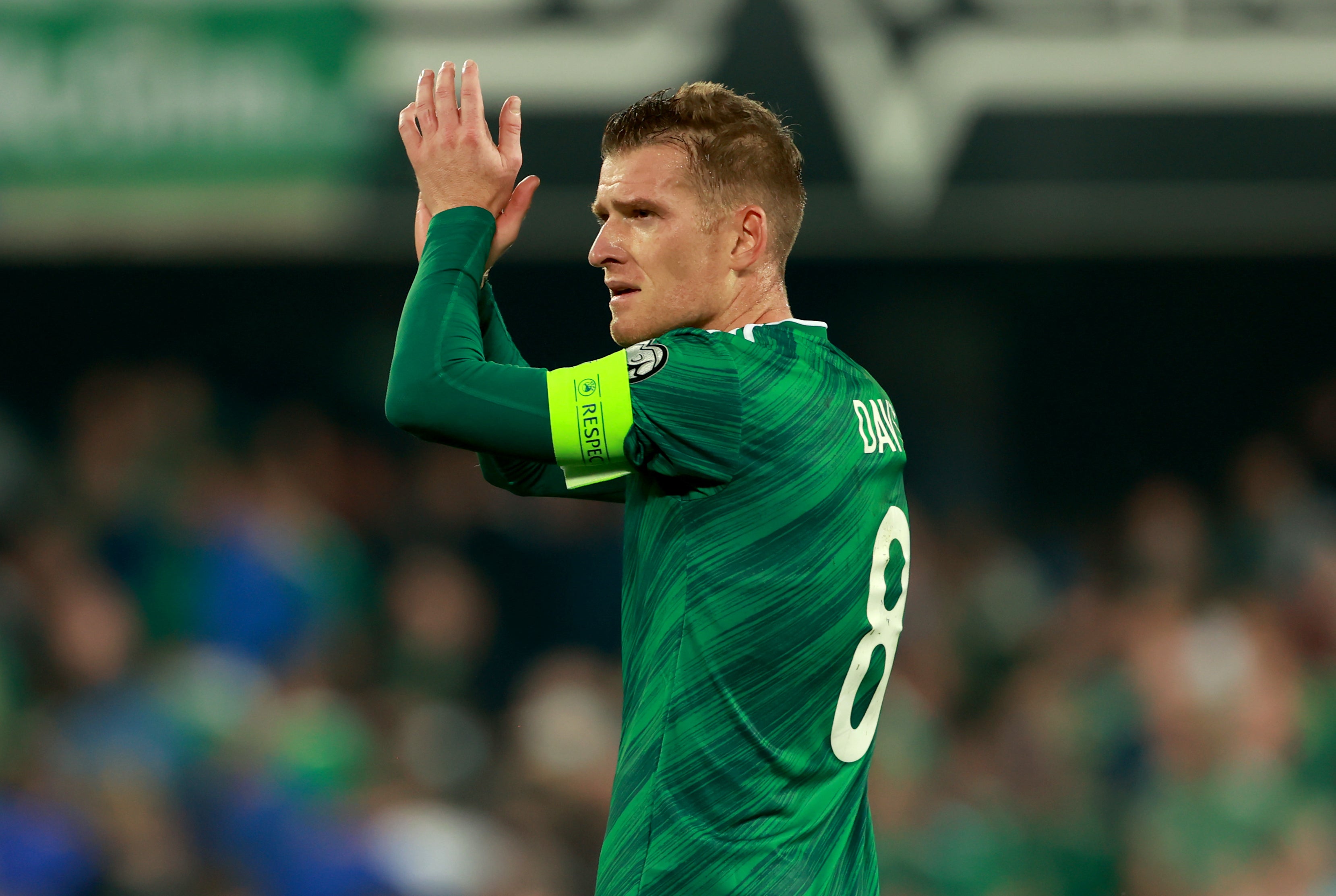 Veteran Steven Davis remains part of the Northern Ireland plans (Liam McBurney/PA)