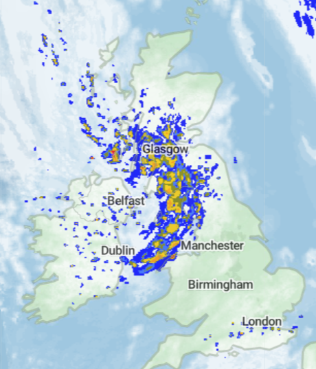 Rain will sweep in the from the North West on Tuesday but temperatures will improve as the week goes on