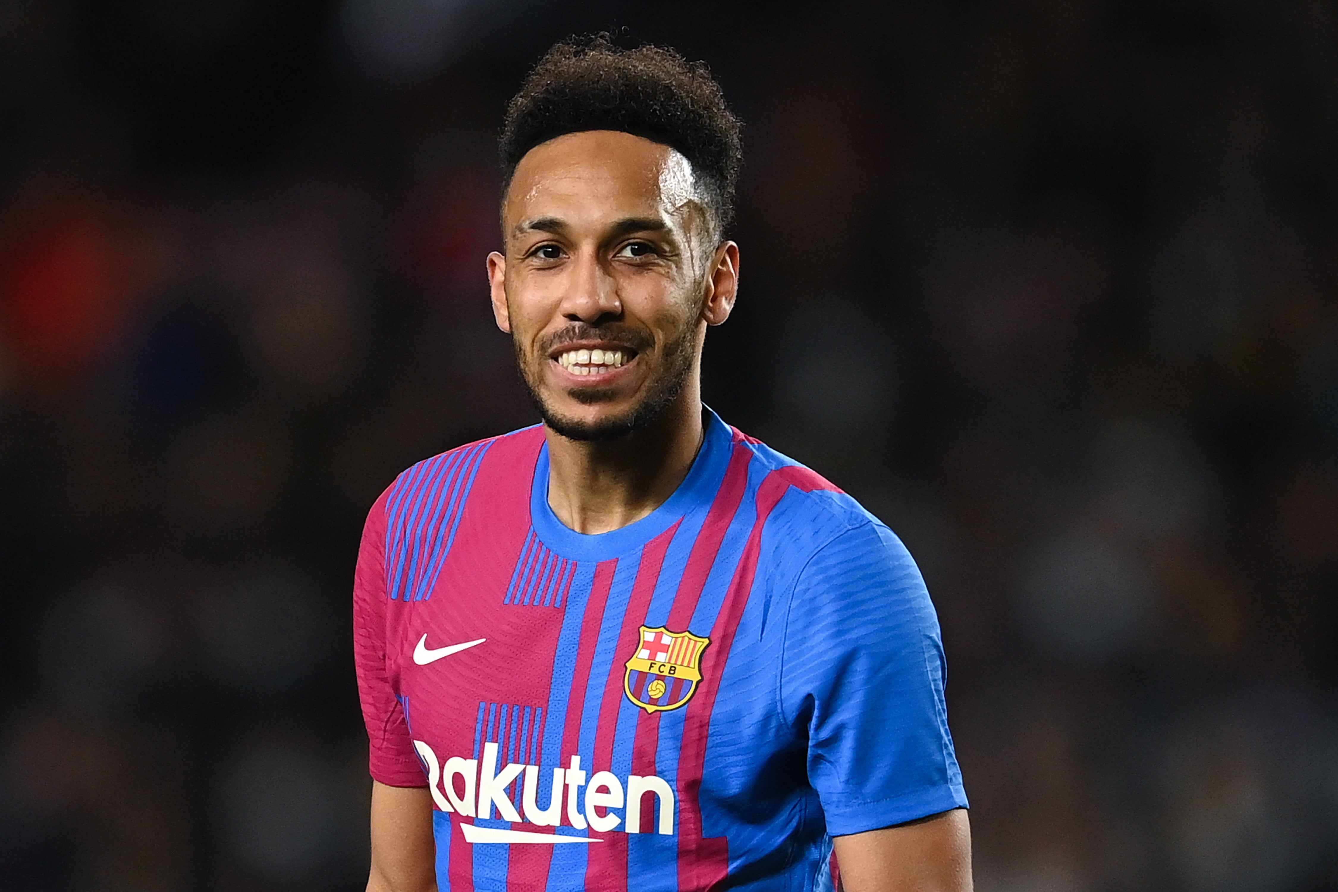 Pierre-Emerick Aubameyang left Arsenal for Barcelona at the start of February