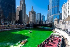 Chicago dyeing its river green for St Patrick’s Day isn’t the environmental disaster you’d imagine