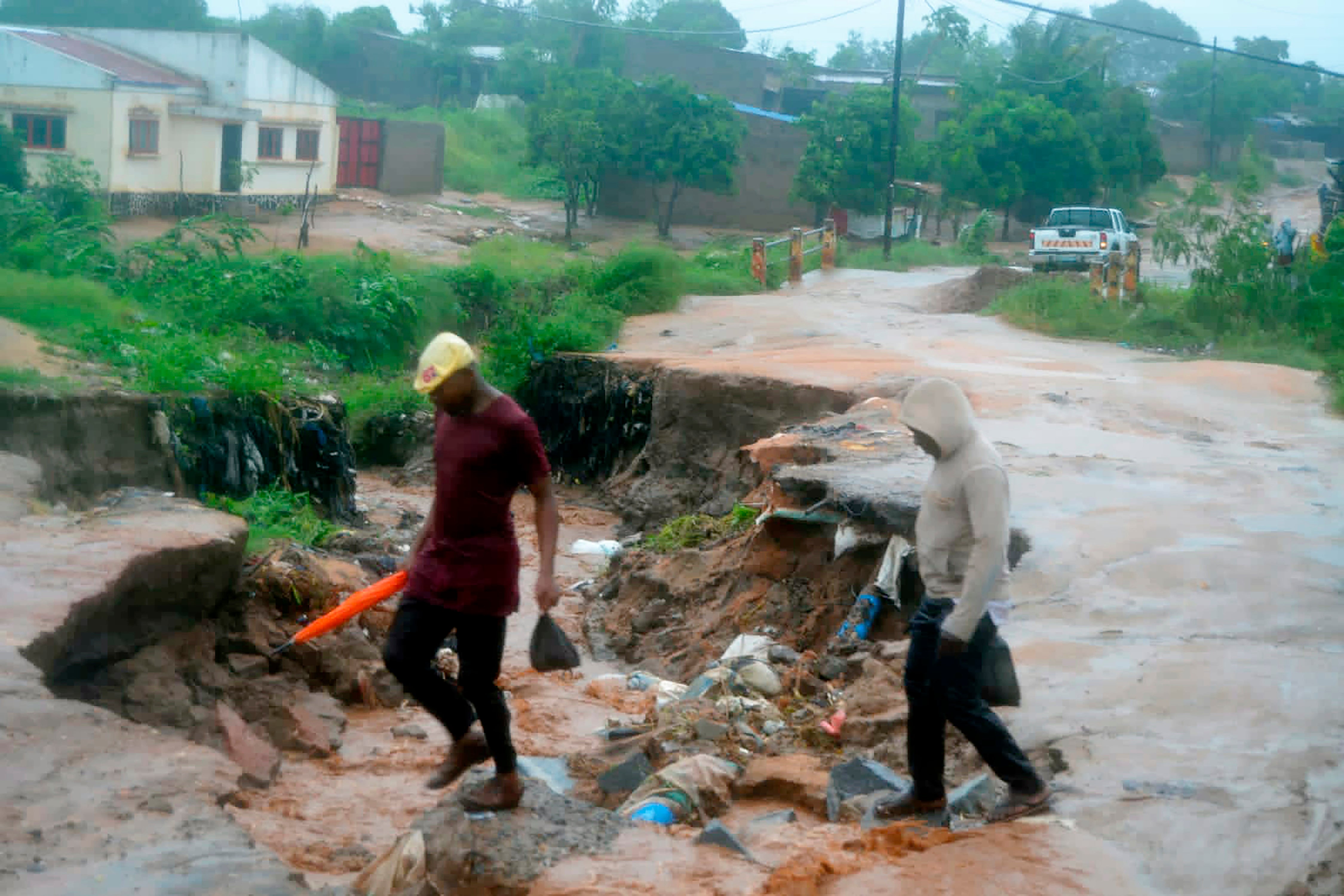 Tropical cyclone Gombe left destruction in its wake in Mozambique last month.