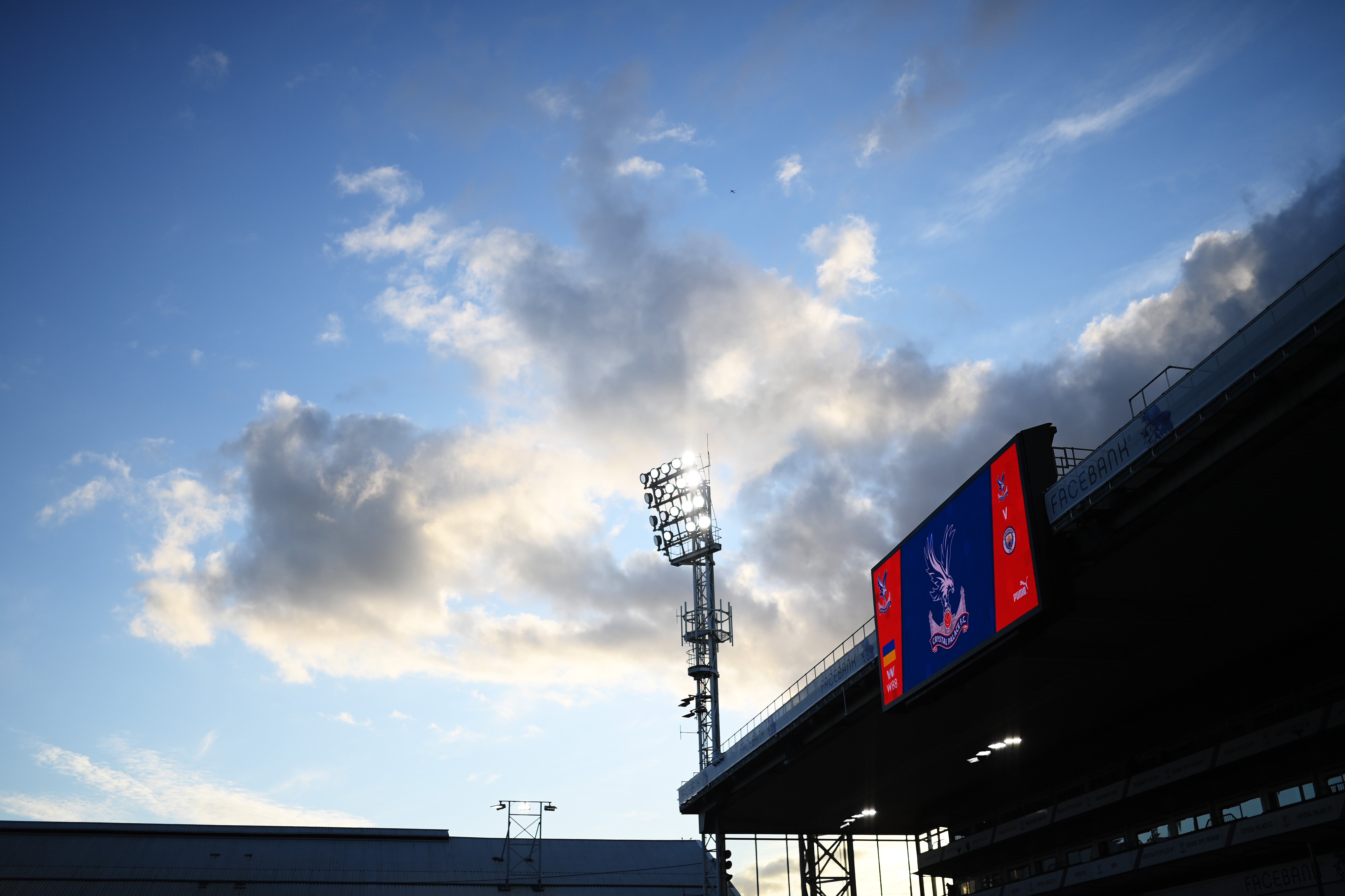 Selhurst Park gears up for the visit of City