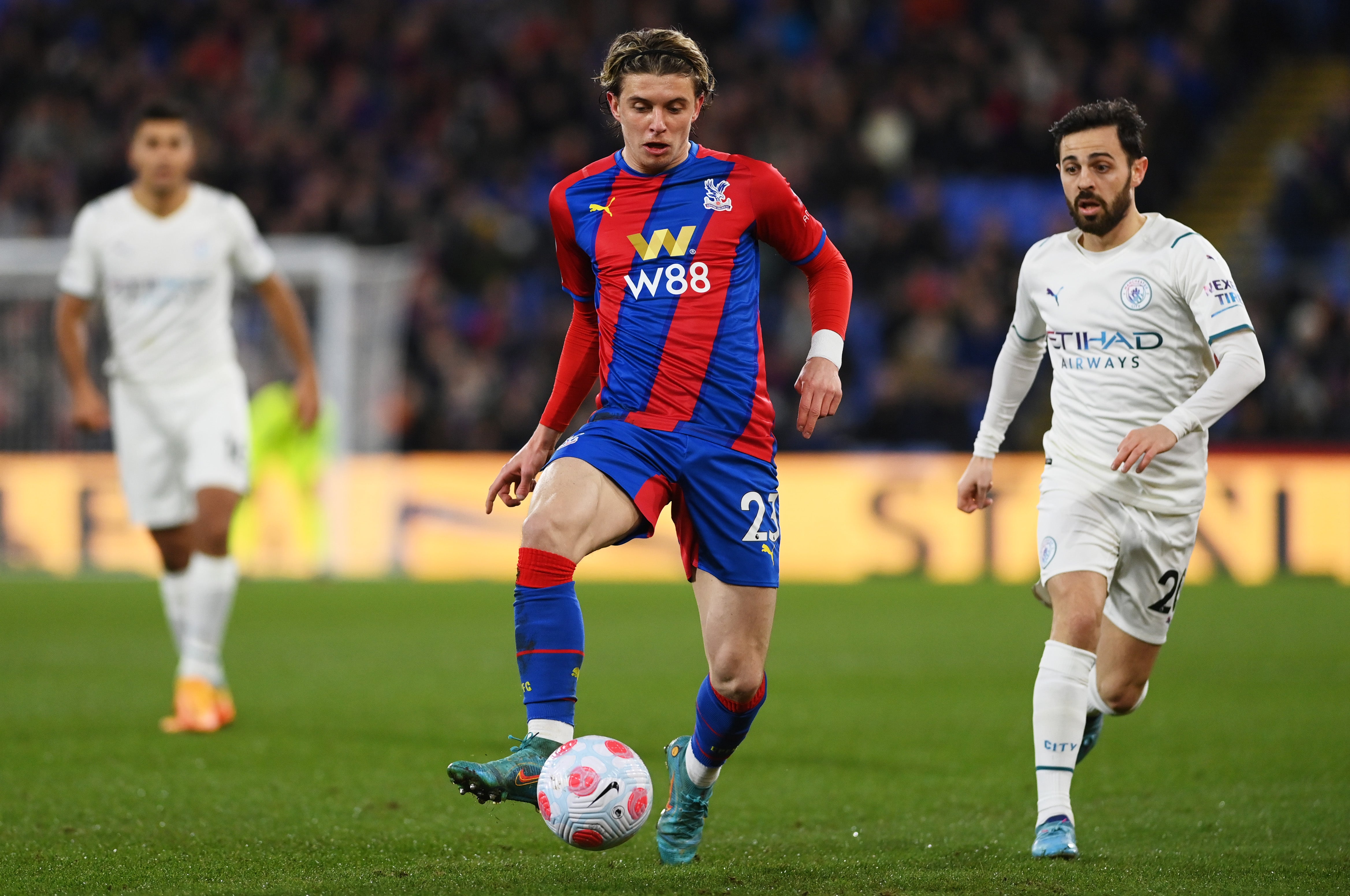 Conor Gallagher on the ball for Crystal Palace