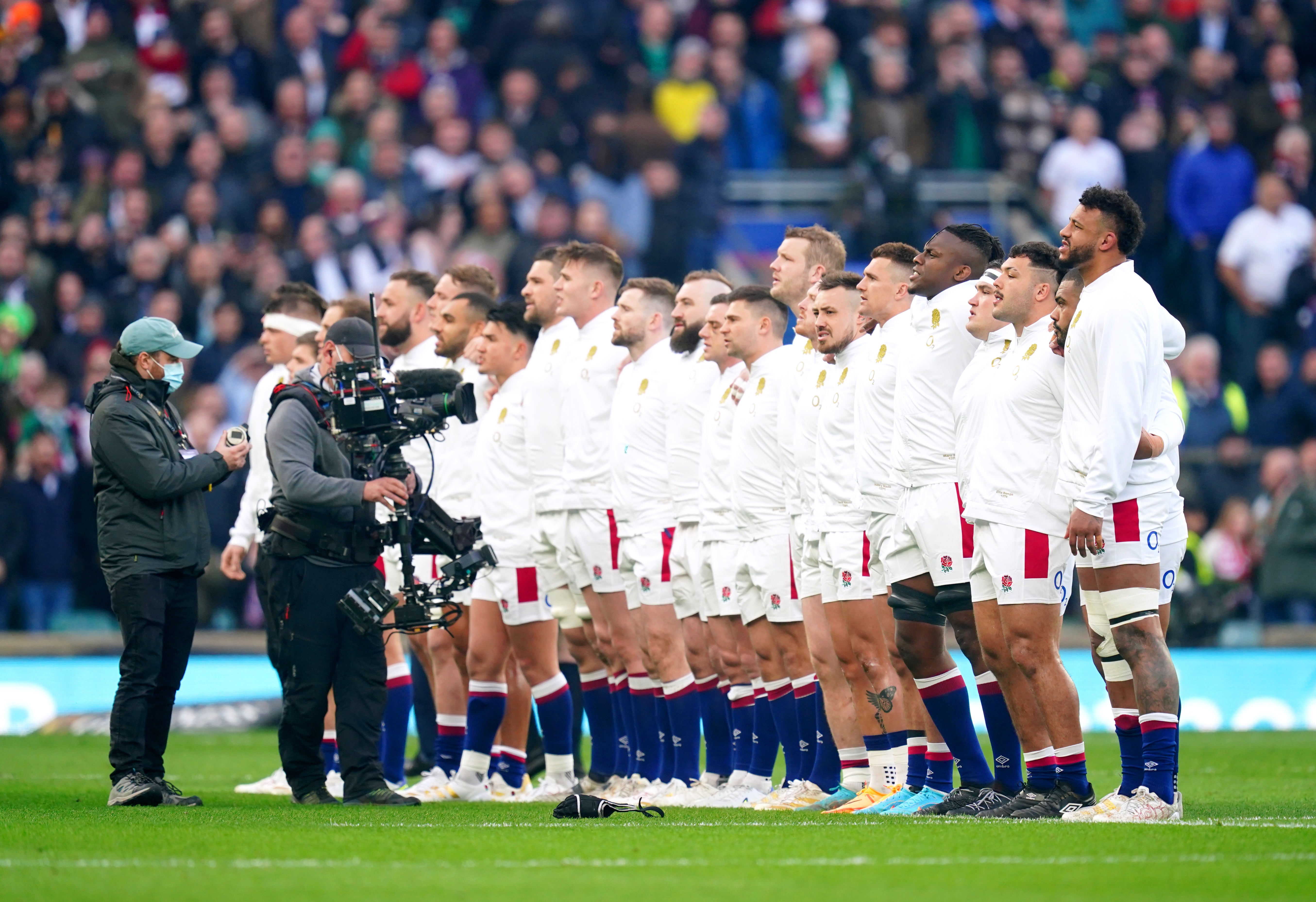 England play their final match of the Six Nations against France on Saturday (David Davies/PA)