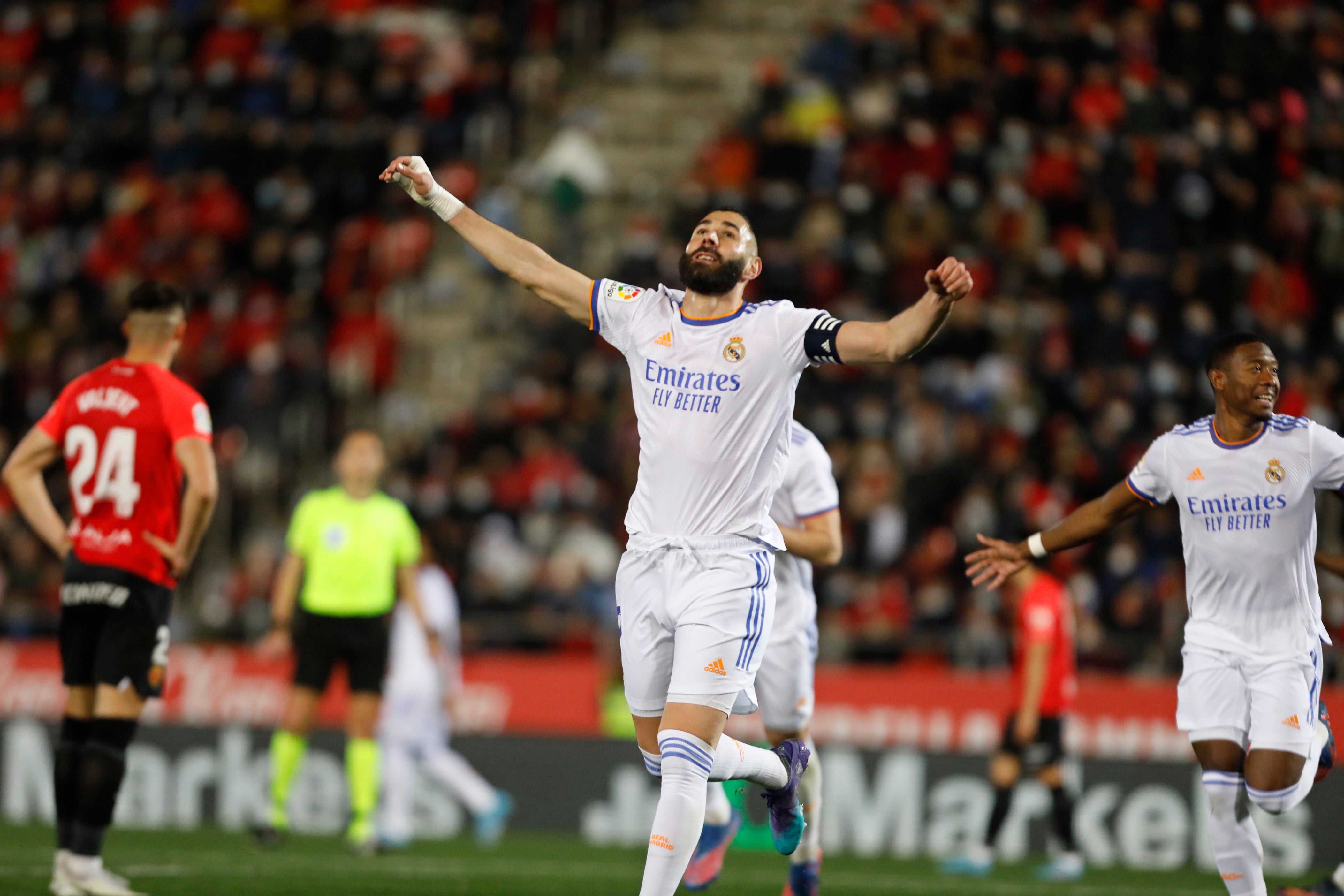 Karim Benzema starred for Real (Francisco Ubilla/AP)