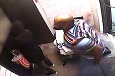 Man charged with hate crimes after he was filmed punching Asian woman 125 times in random racist attack