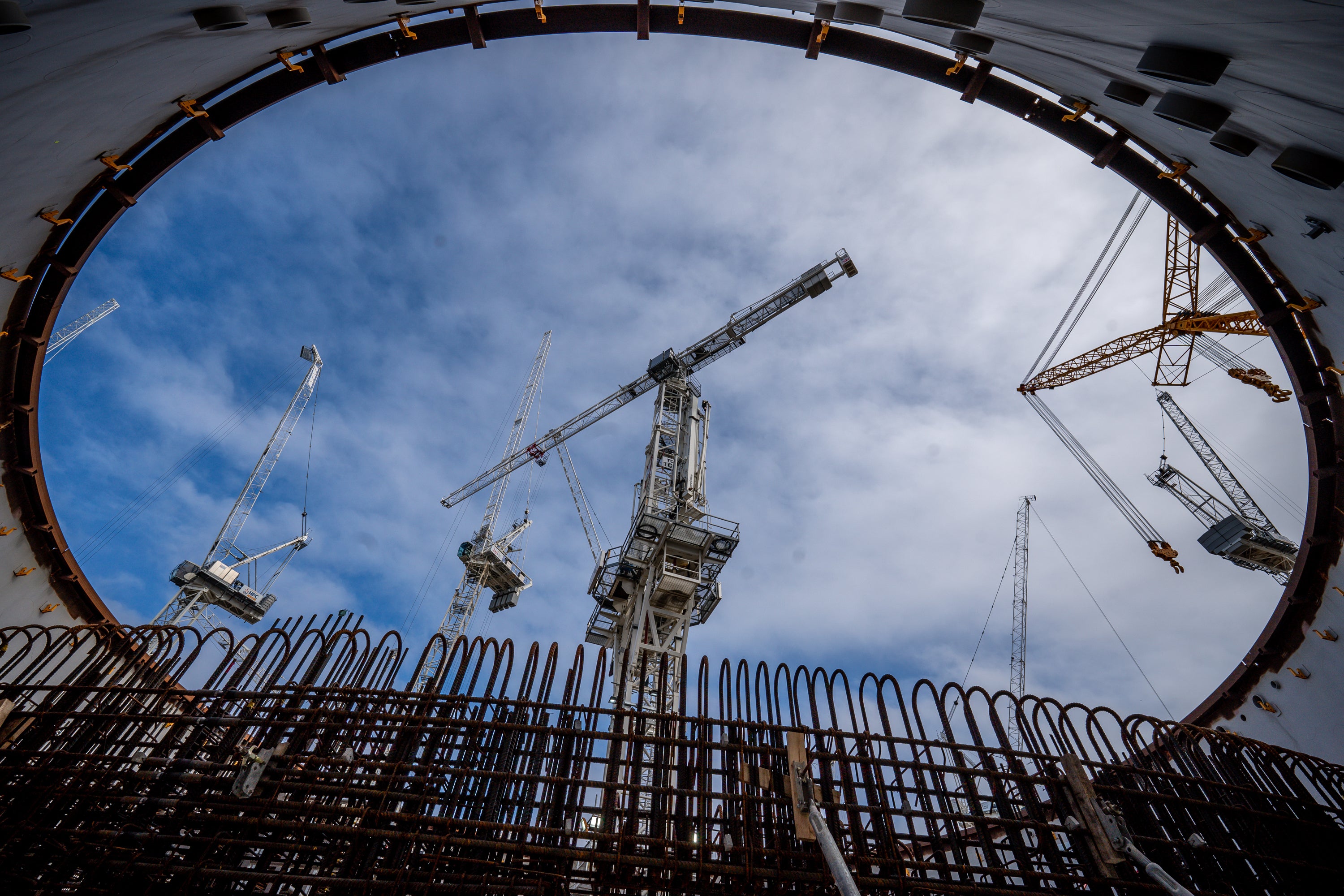 The Prime Minister has said there needs to be a ‘series of big new bets’ on nuclear power to make sure the UK’s energy supply is ‘no longer at the mercy of bullies like Putin’ (Ben Birchall/PA)