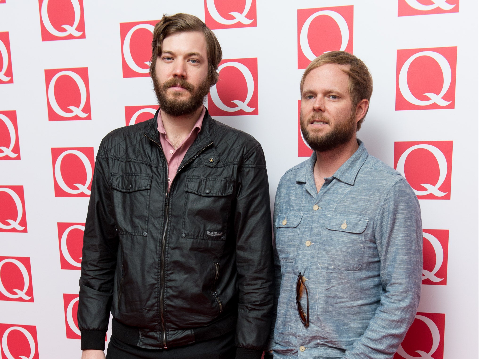 Eric Nicholson and Eric Pulido at the Q Awards in 2013