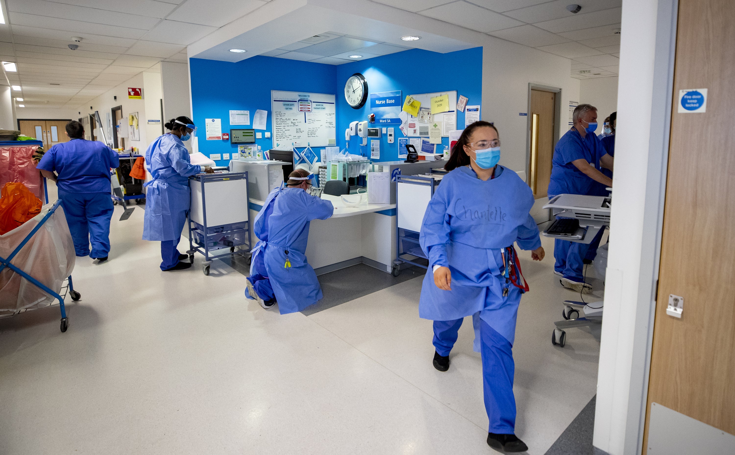 An NHS hospital ward (Peter Byrne/PA)