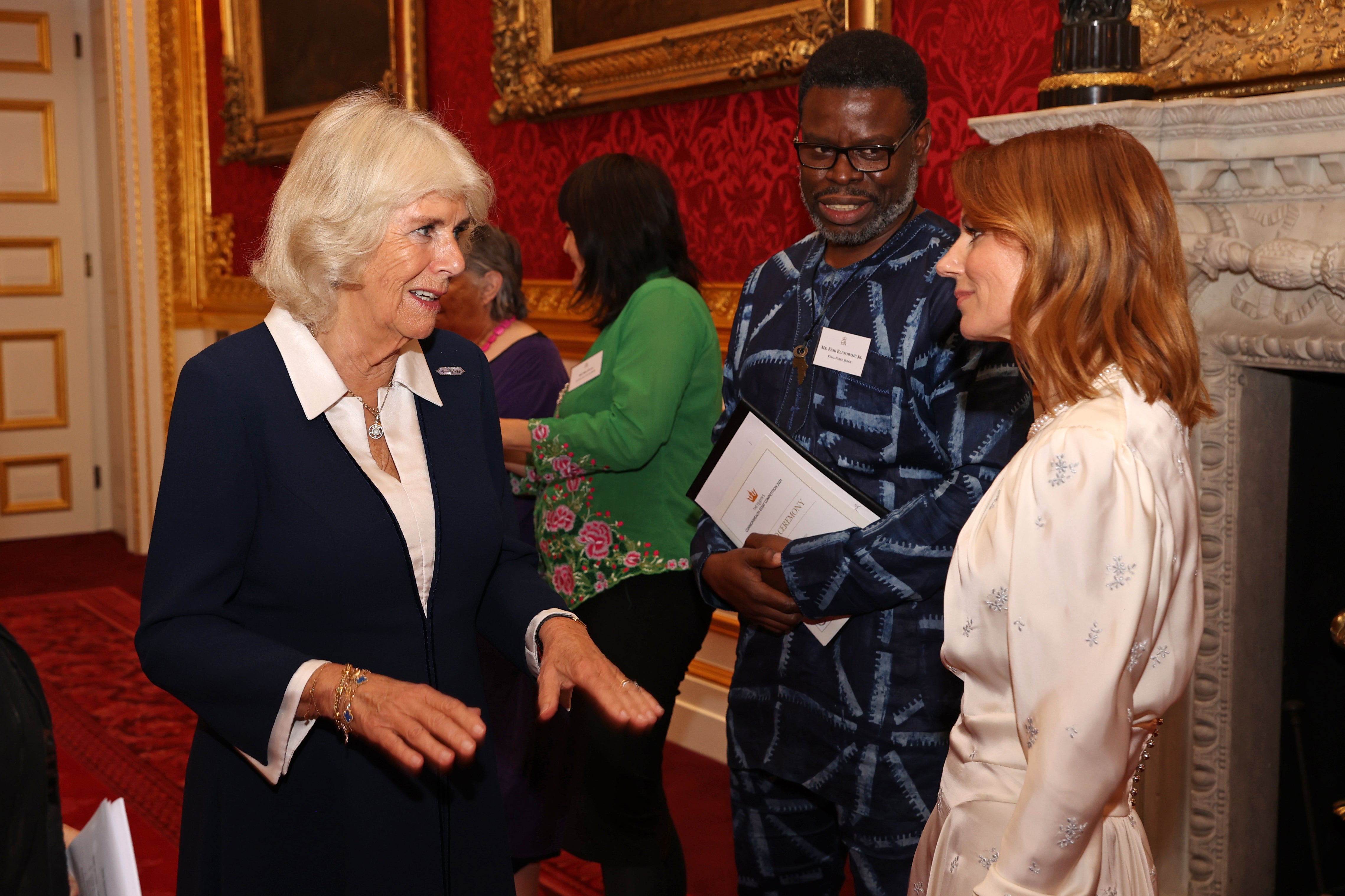 The Duchess of Cornwall and Geri Horner (Chris Jackson/PA)