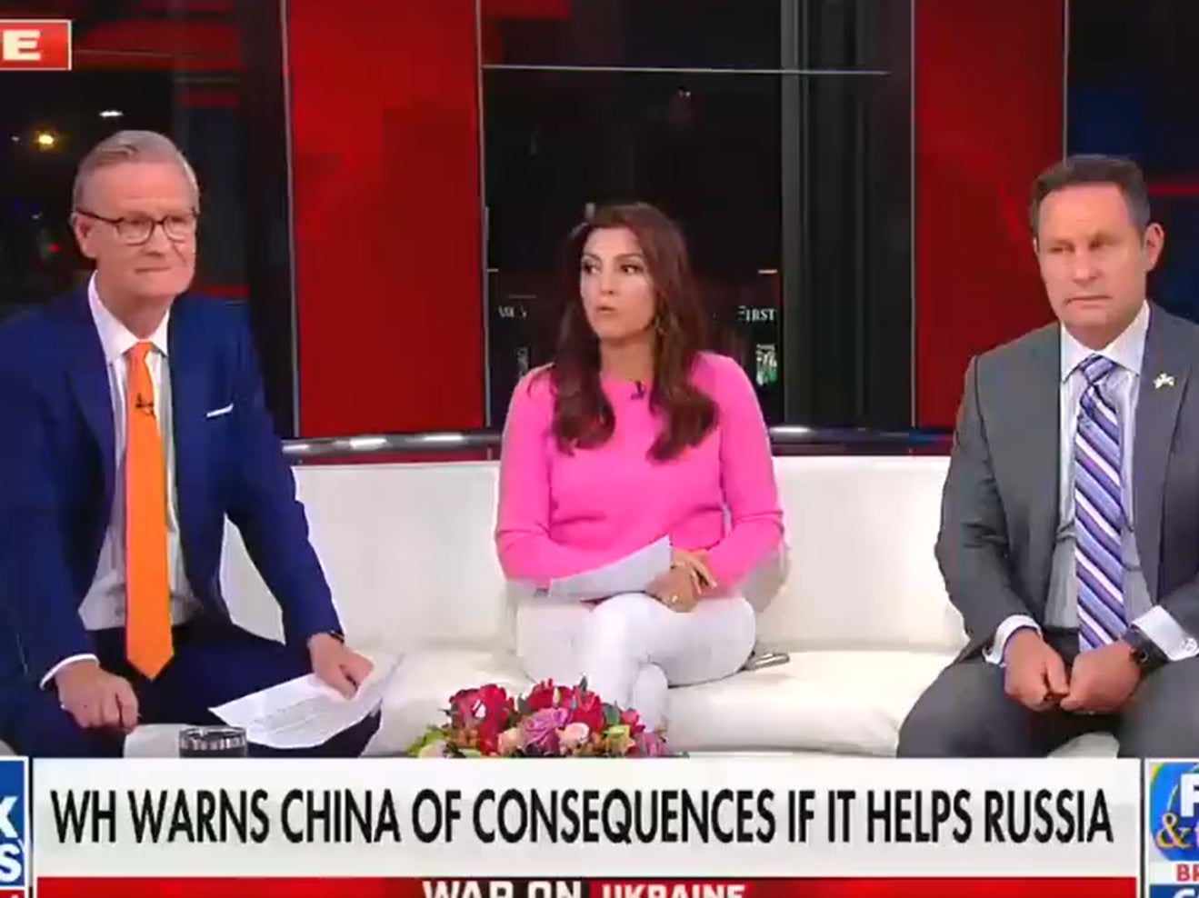 Fox and Friends hosts discuss Russia’s war in Ukraine