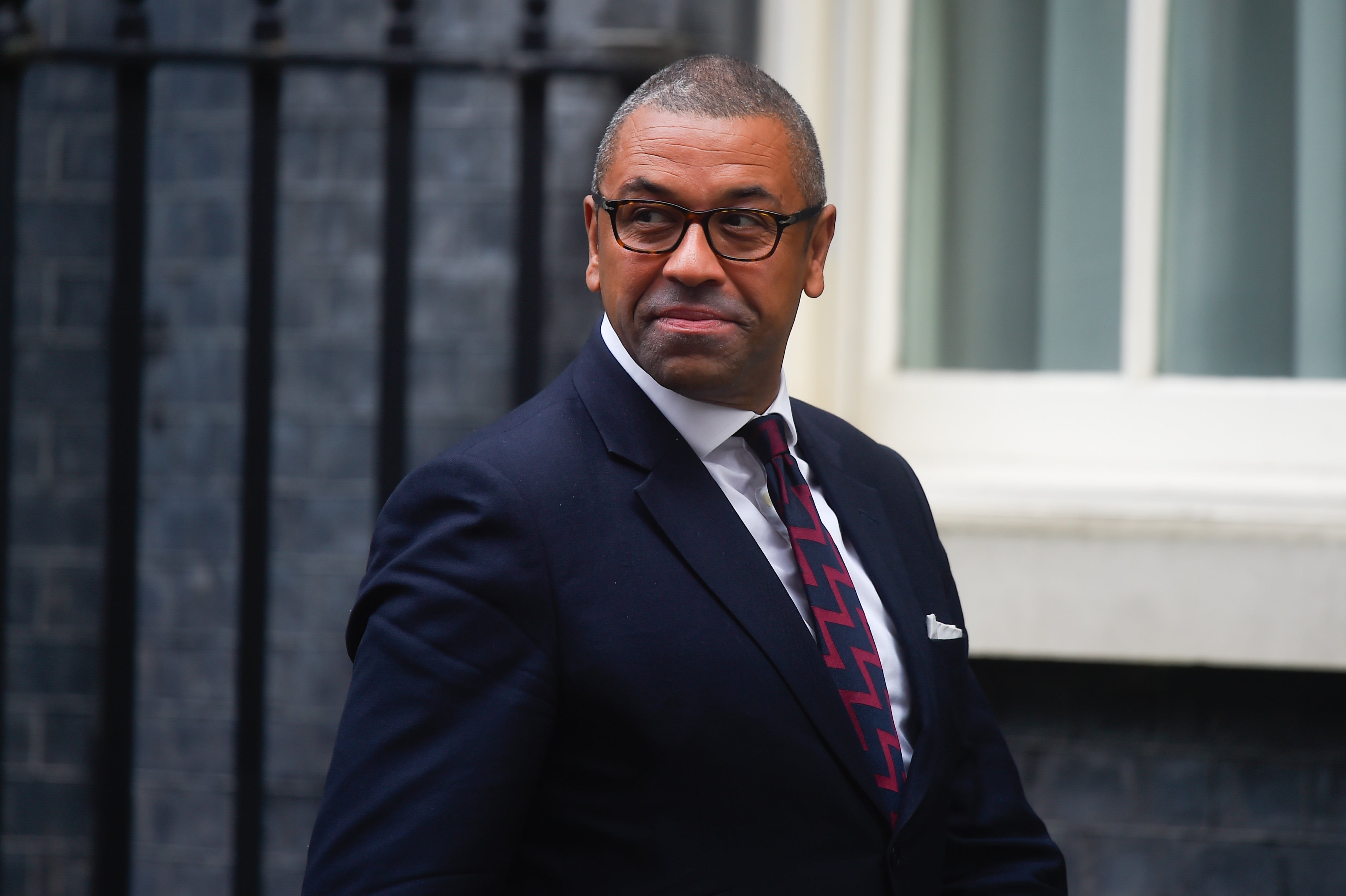 James Cleverly has since apologised, via his spokesperson, for making an ‘ironic joke’