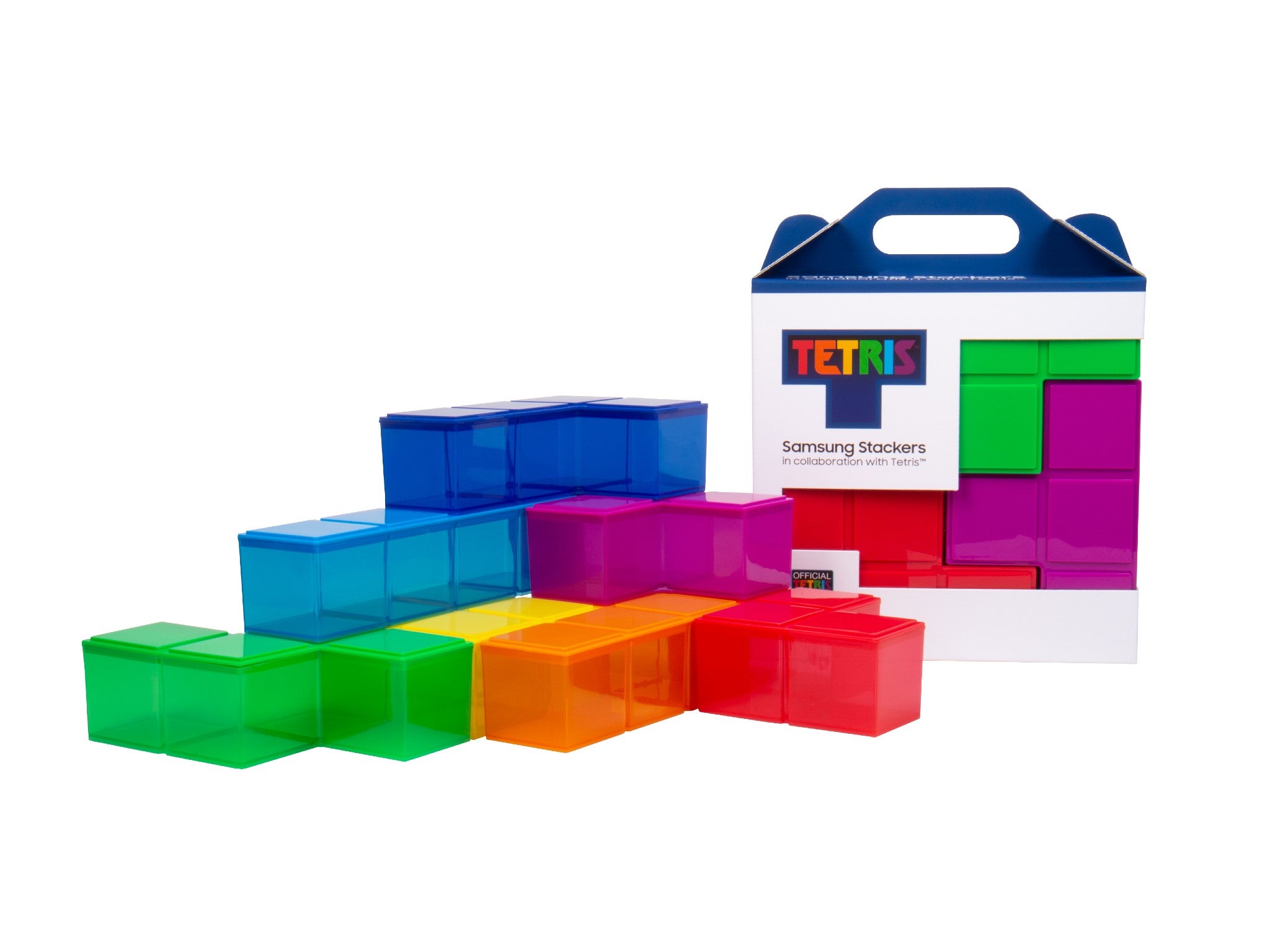 Samsung stackers in collaboration with Tetris, pack of seven  indybest