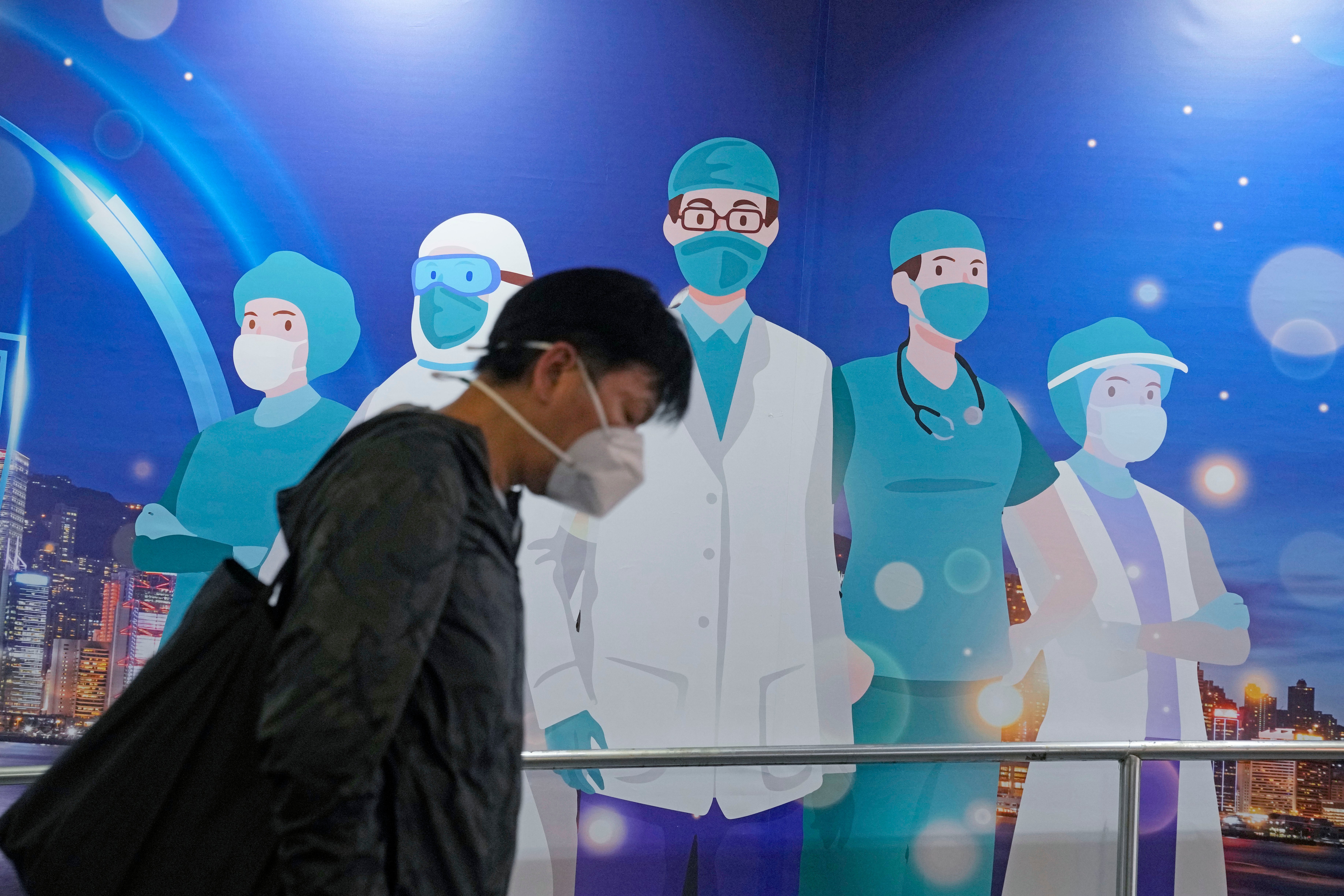 Virus Outbreak Hong Kong