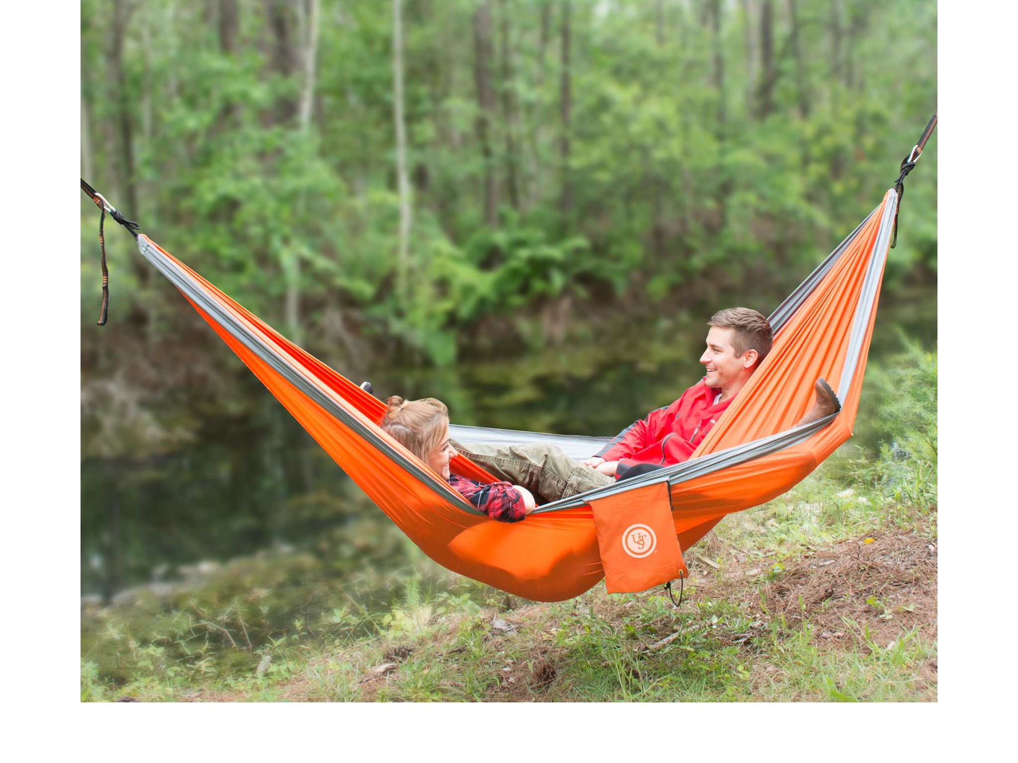 UST SlothCloth hammock 2.0 orange grey.jpg