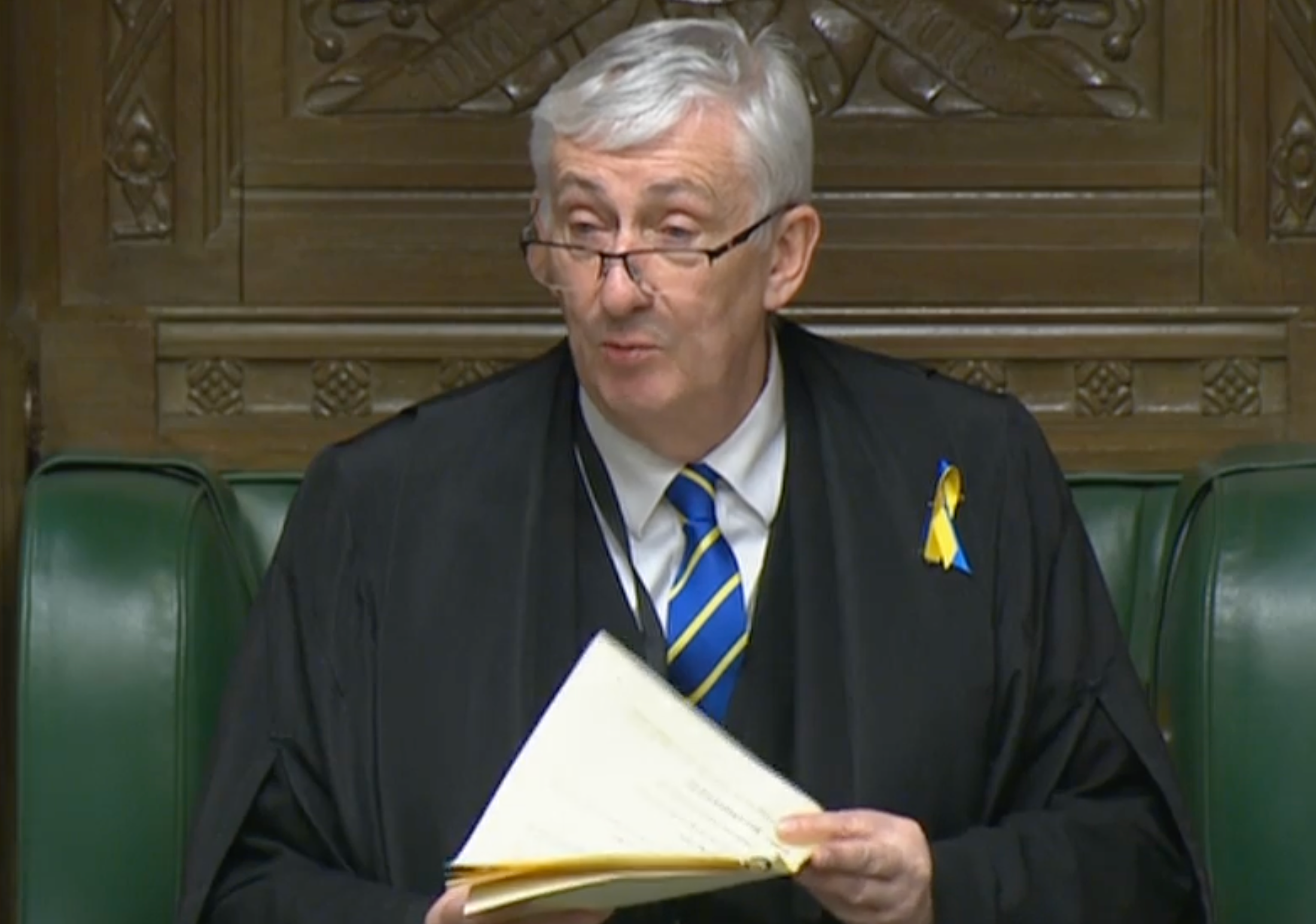 Commons Speaker Lindsay Hoyle