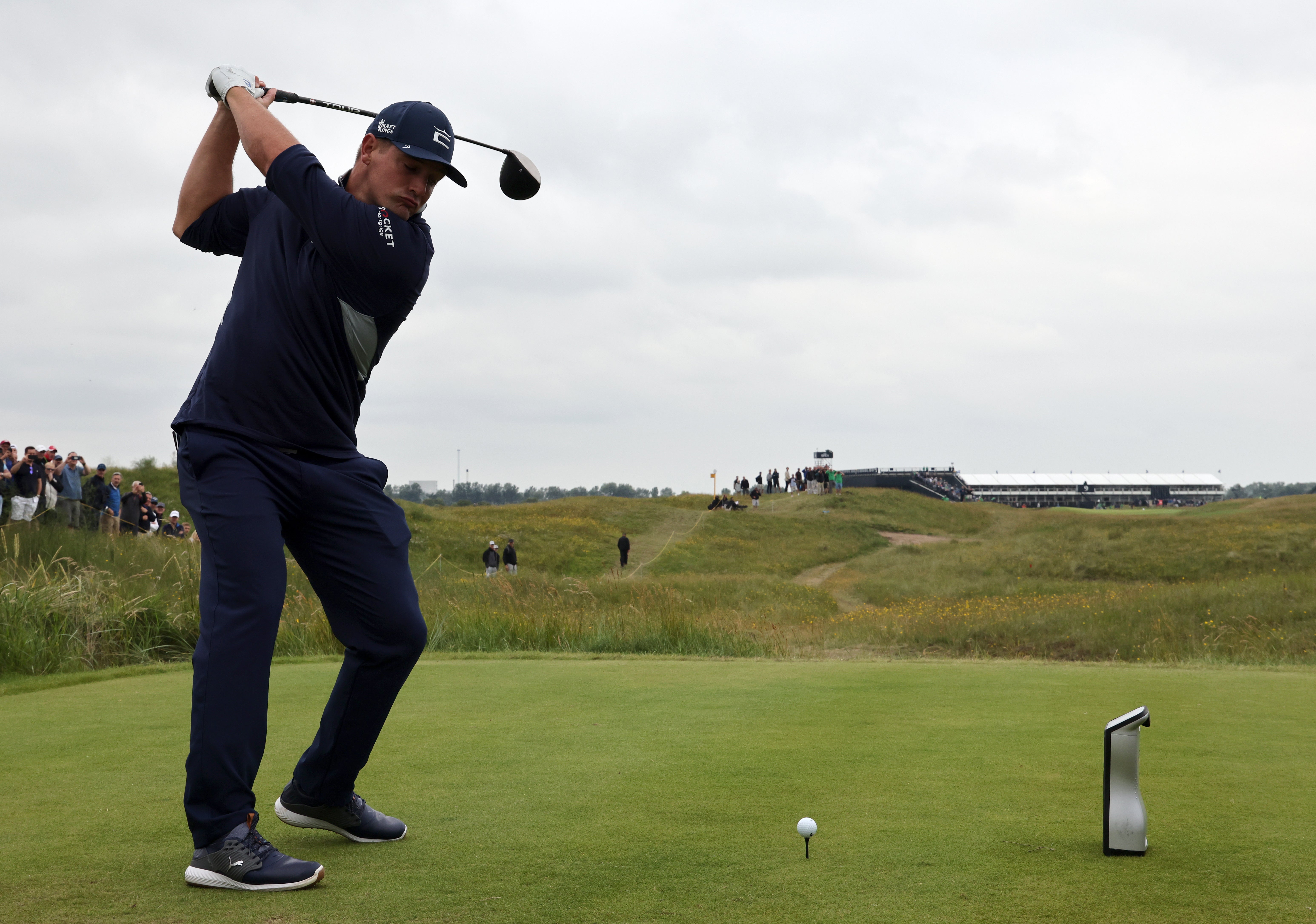 Bryson DeChambeau, the 2020 US Open champion, has been experimenting with different clubs in a bid to gain yet more length off the tee (Richard Sellers/PA)