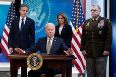 Biden says US will assist Ukraine with acquiring ‘longer-range’ anti-aircraft systems