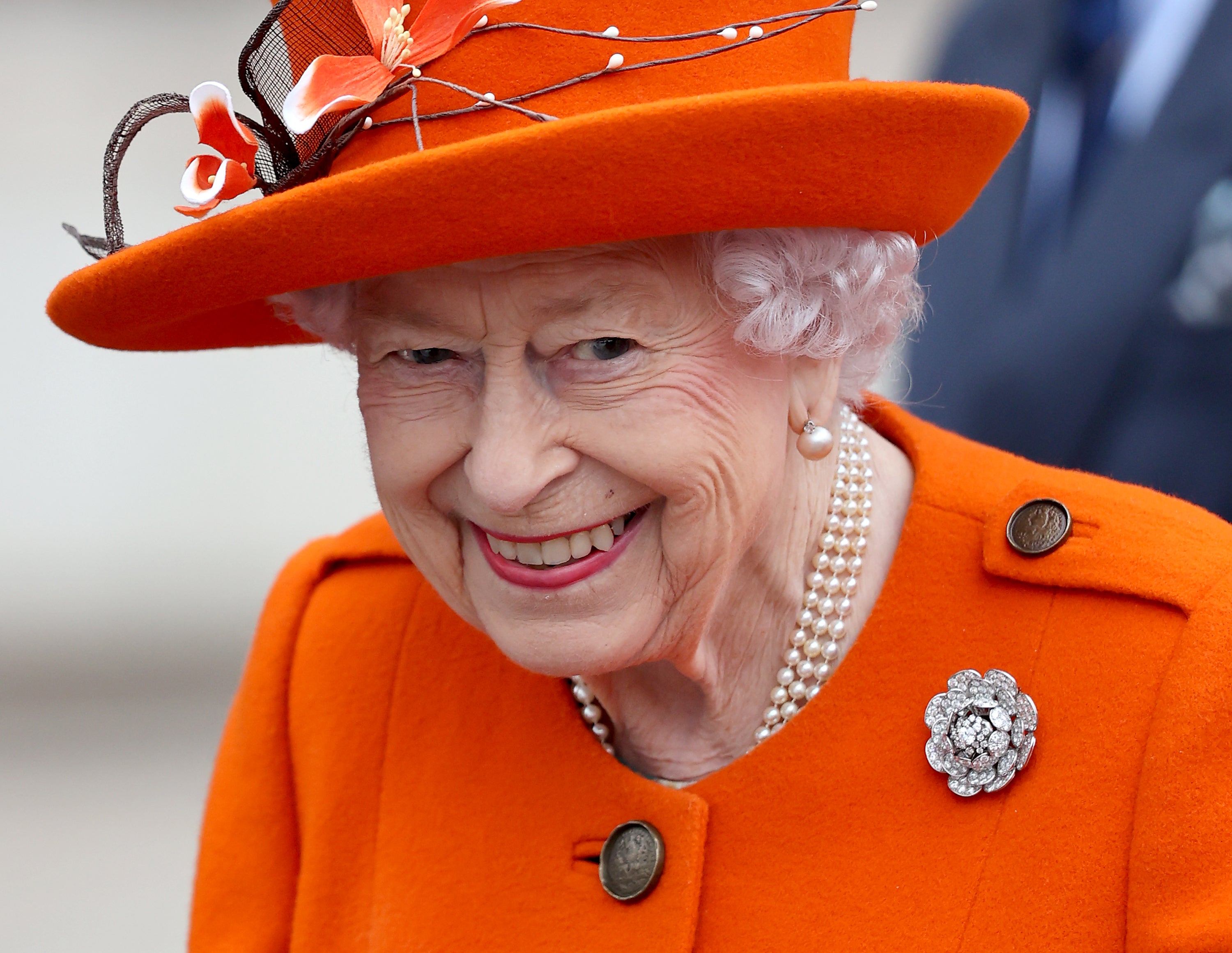 The Queen in October 2021