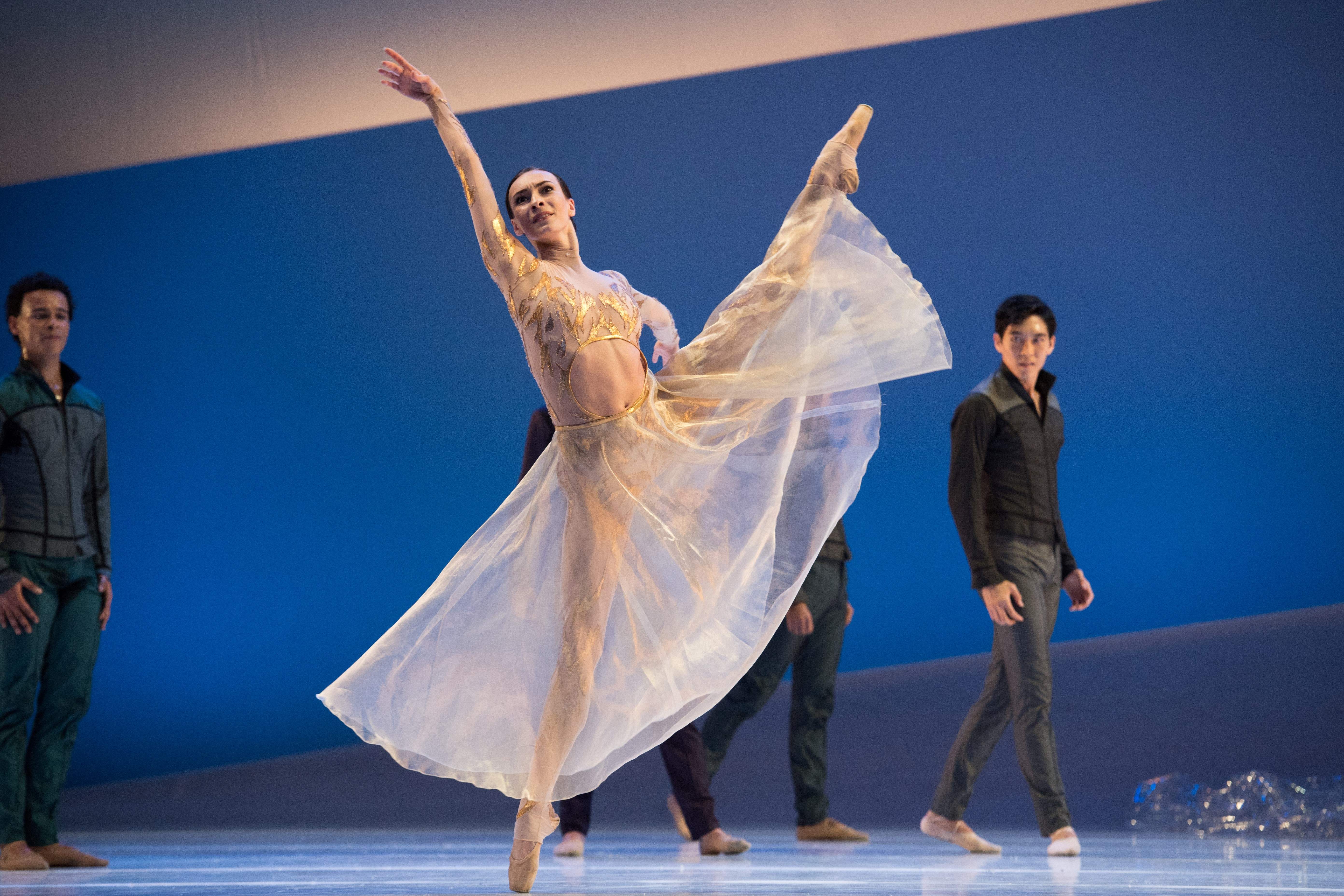 File photo: Olga Smirnova performs for the Monte-Carlo Ballet in Monaco in December 2016