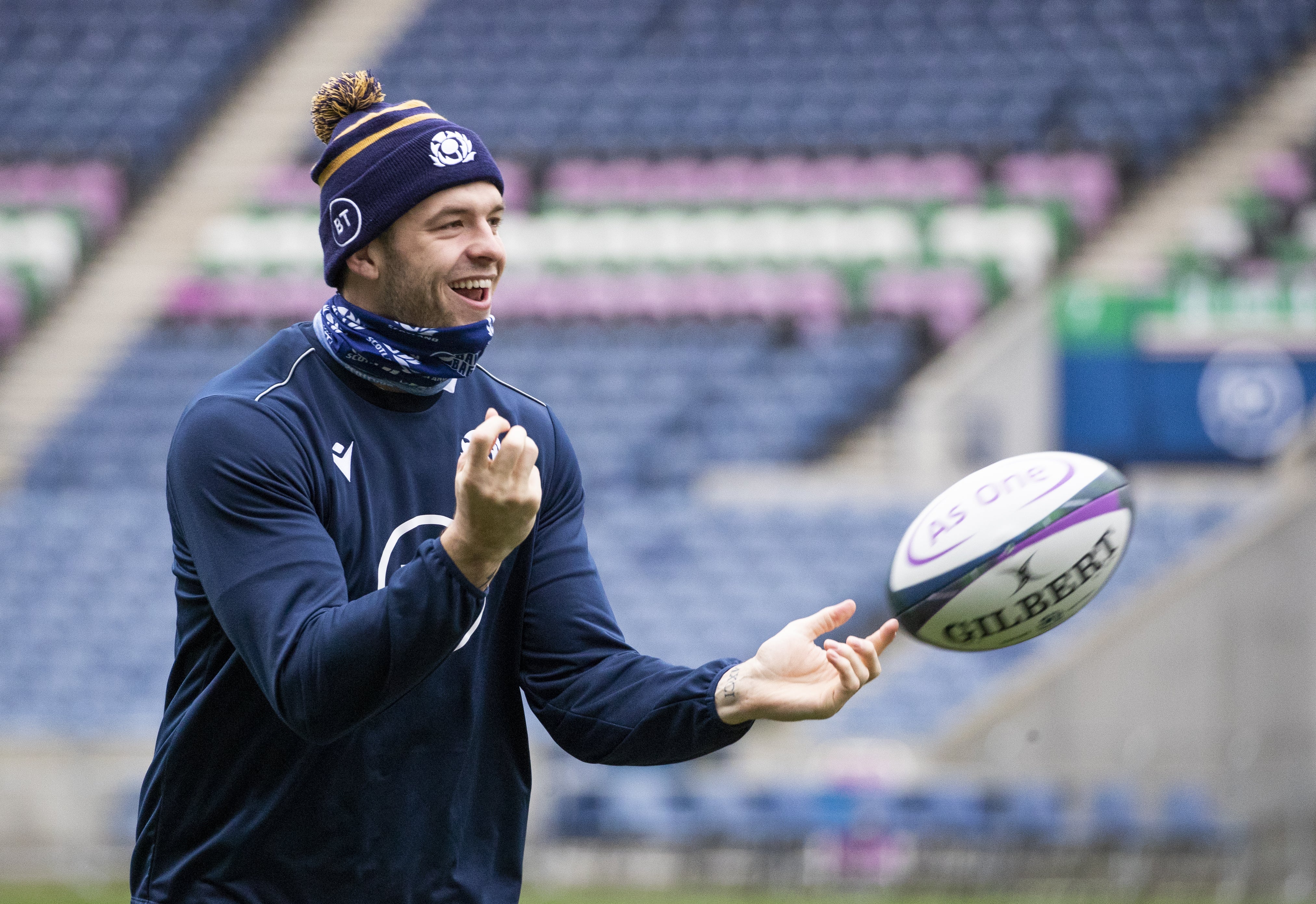 Blair Kinghorn will start for Scotland in Dublin (Jane Barlow/PA)