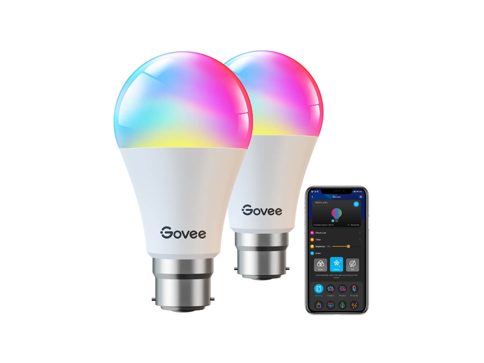 Govee smart light bulb