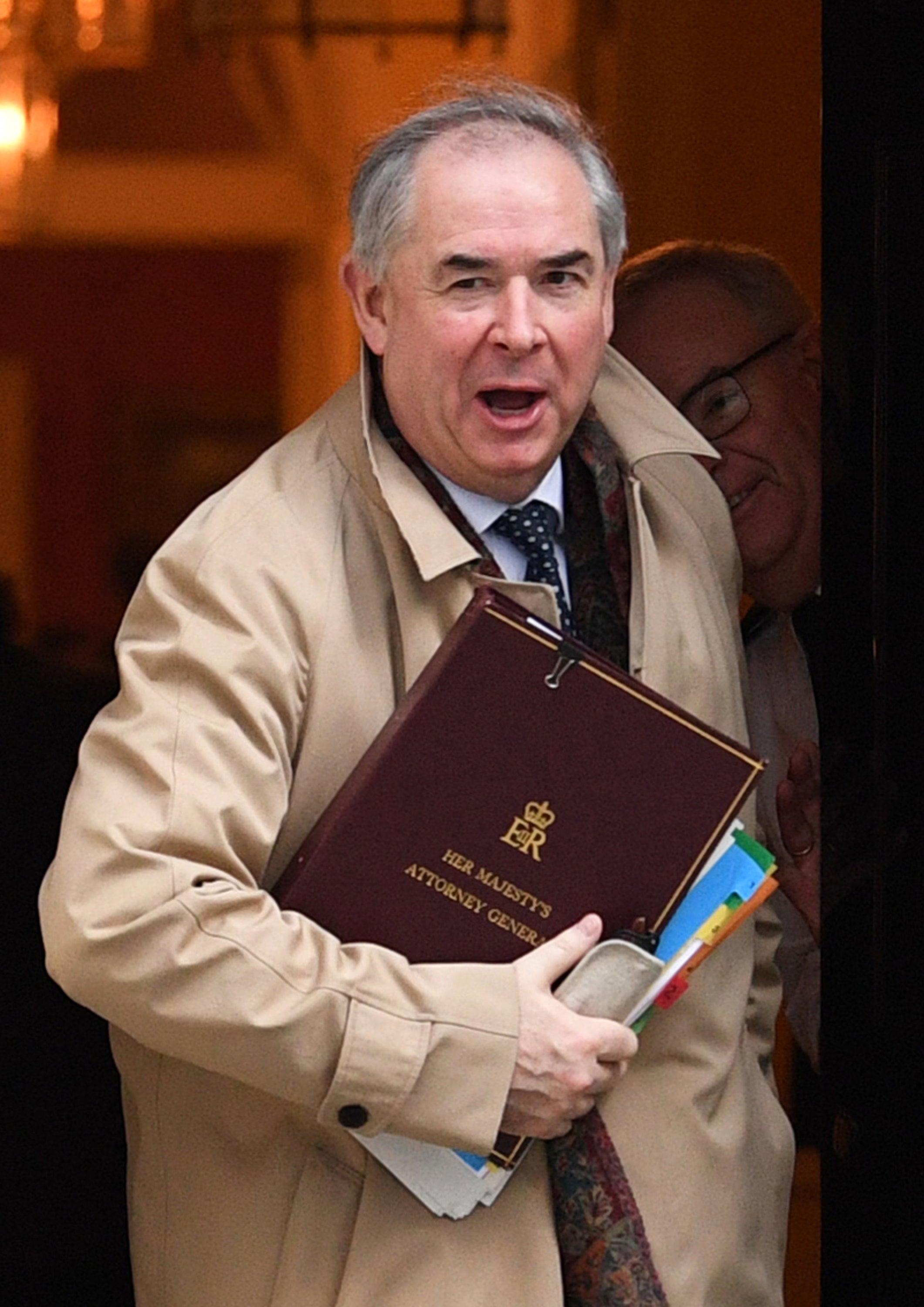 Former attorney general Geoffrey Cox is the second highest earner on the list