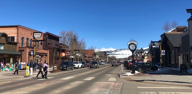 Downtown Frisco, in Colorado’s Summit County, has lost residents and workers because of soaring house prices