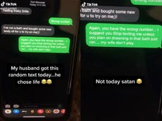 Woman shares husband’s response to receiving ‘scam’ sexts from unknown number: ‘Hubby has my back’