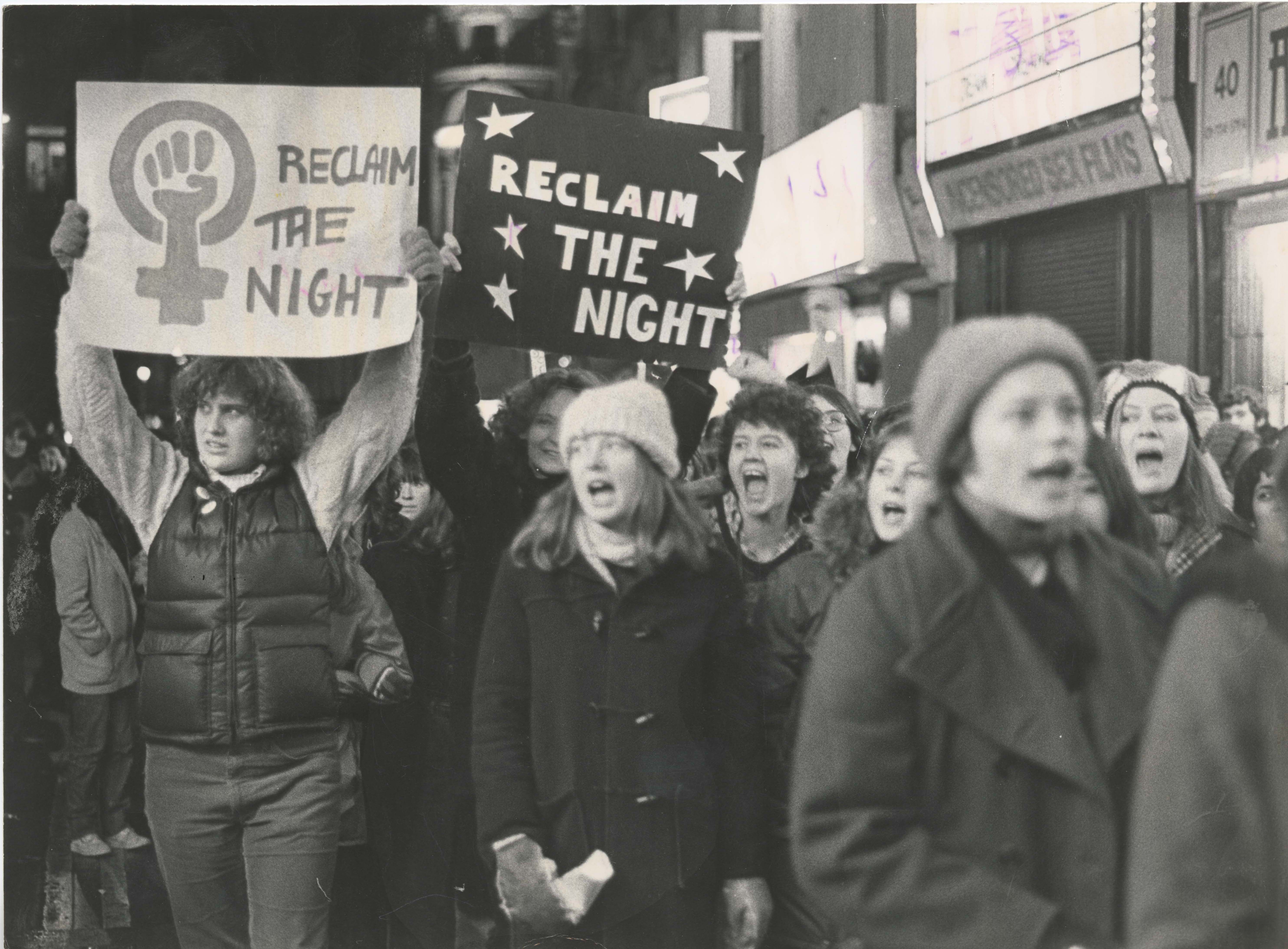 Reclaim the Night protest on 20 January 1979