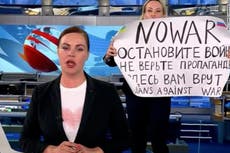 Journalist who protested war on Russian TV remains defiant after arrest: ‘It was impossible to stay silent’