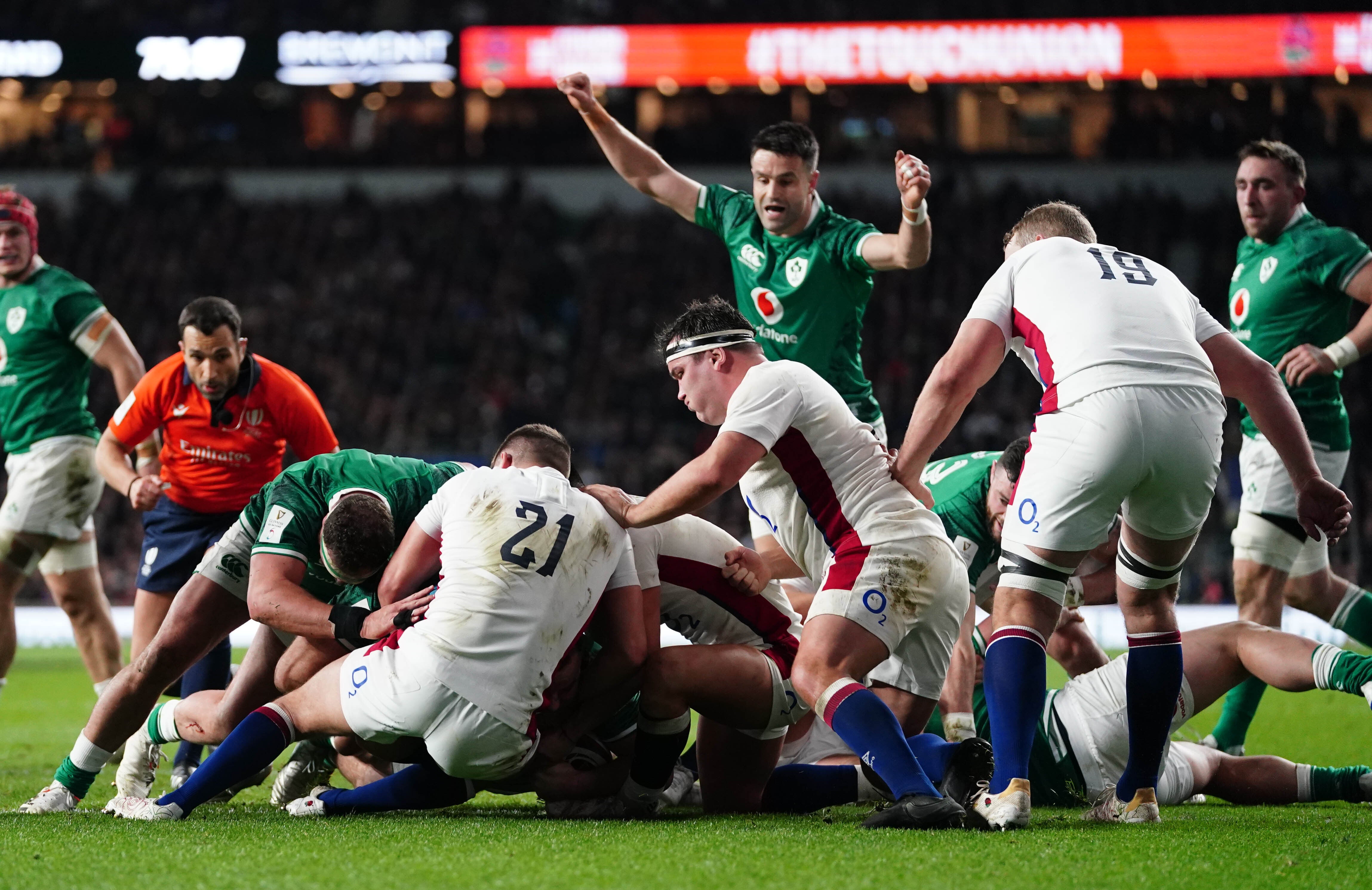 Ireland beat England last weekend at Twickenham (David Davies/PA)