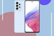 The Samsung Galaxy A53, a low-cost Android to rival the iPhone SE, is available now