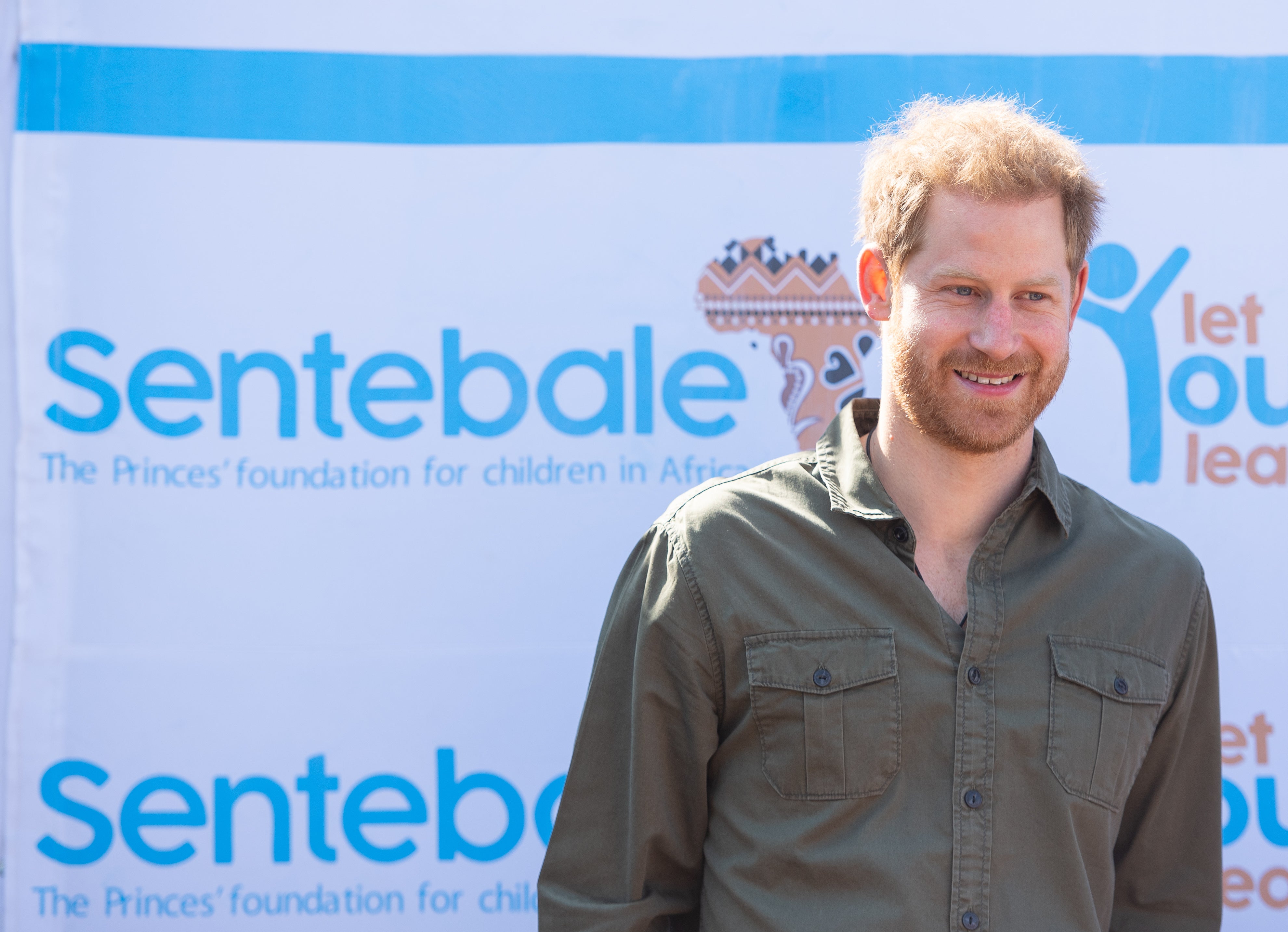 The Duke of Sussex during a visit to the Kasane Health Post, run by the Sentebale charity, in Kasane, Botswana (Dominic Lipinski/PA)