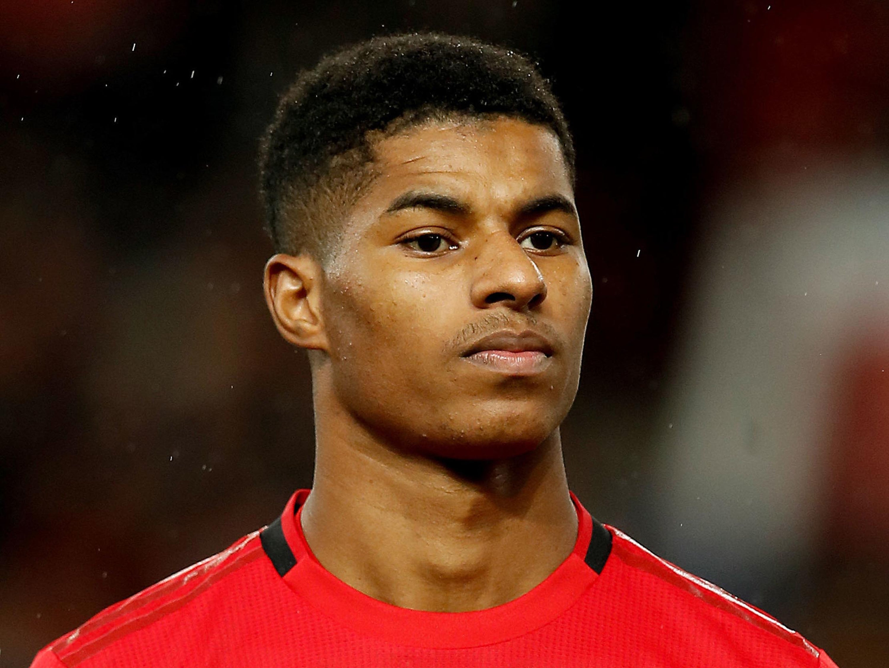 Manchester United and England forward Marcus Rashford (Martin Rickett/PA)